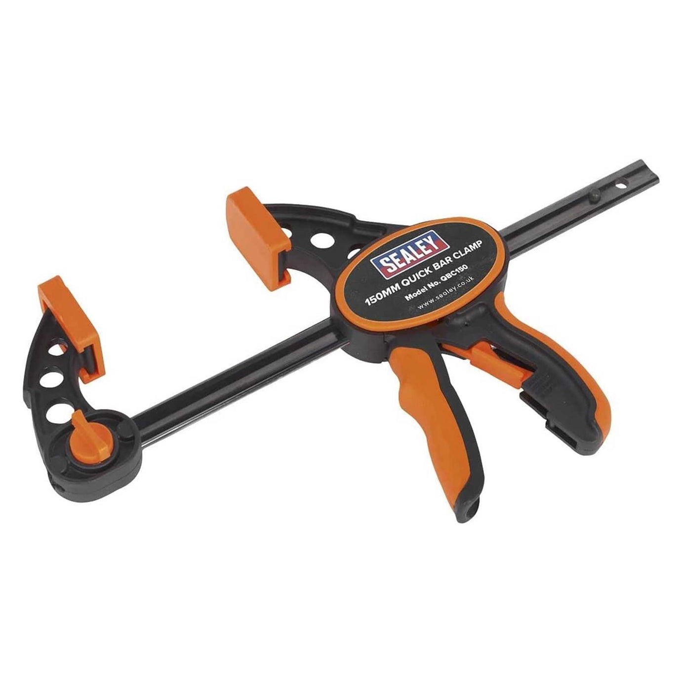 Sealey Quick Bar Clamp 150mm - 2pc Set