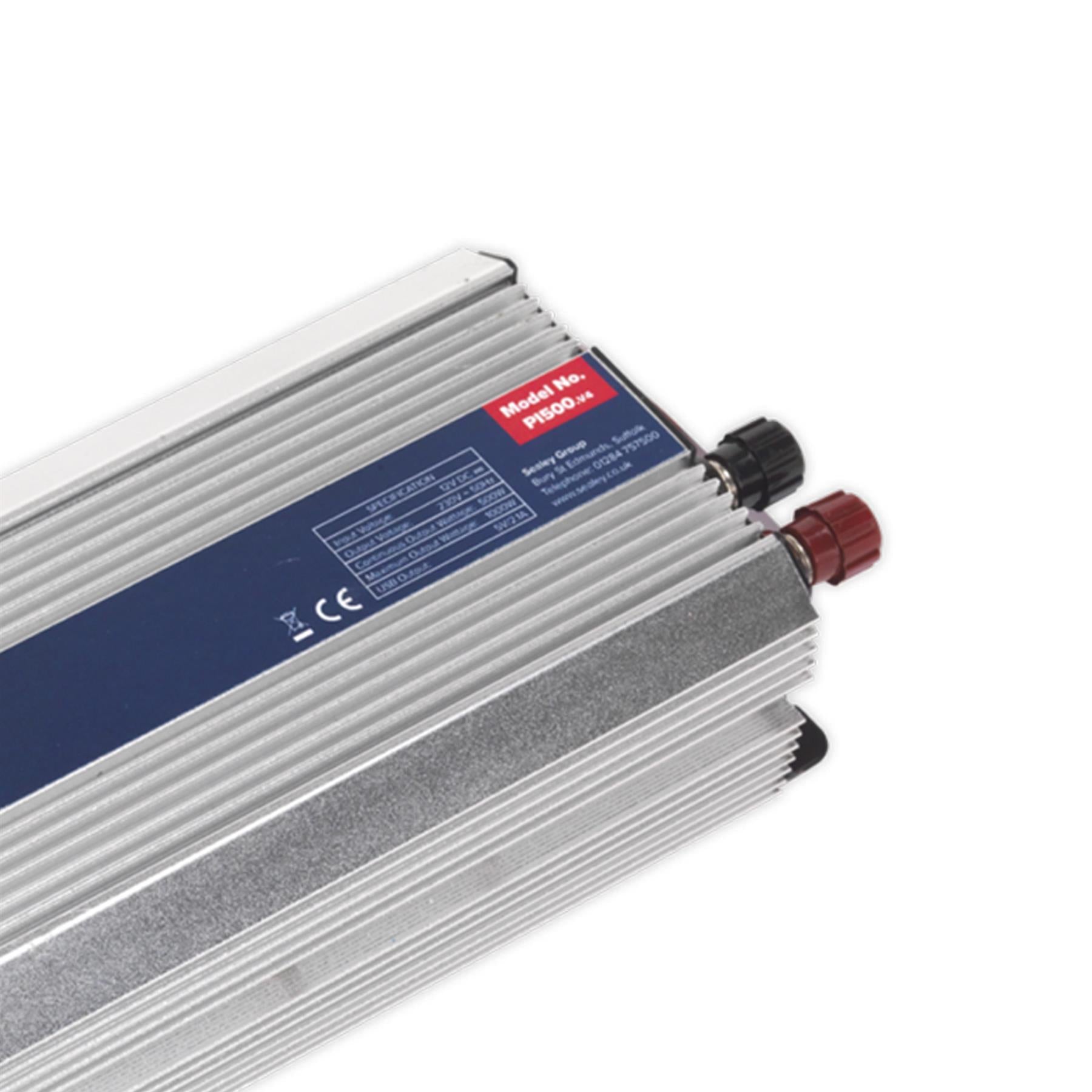 Sealey Power Inverter 500W 12V DC - 230V 50Hz