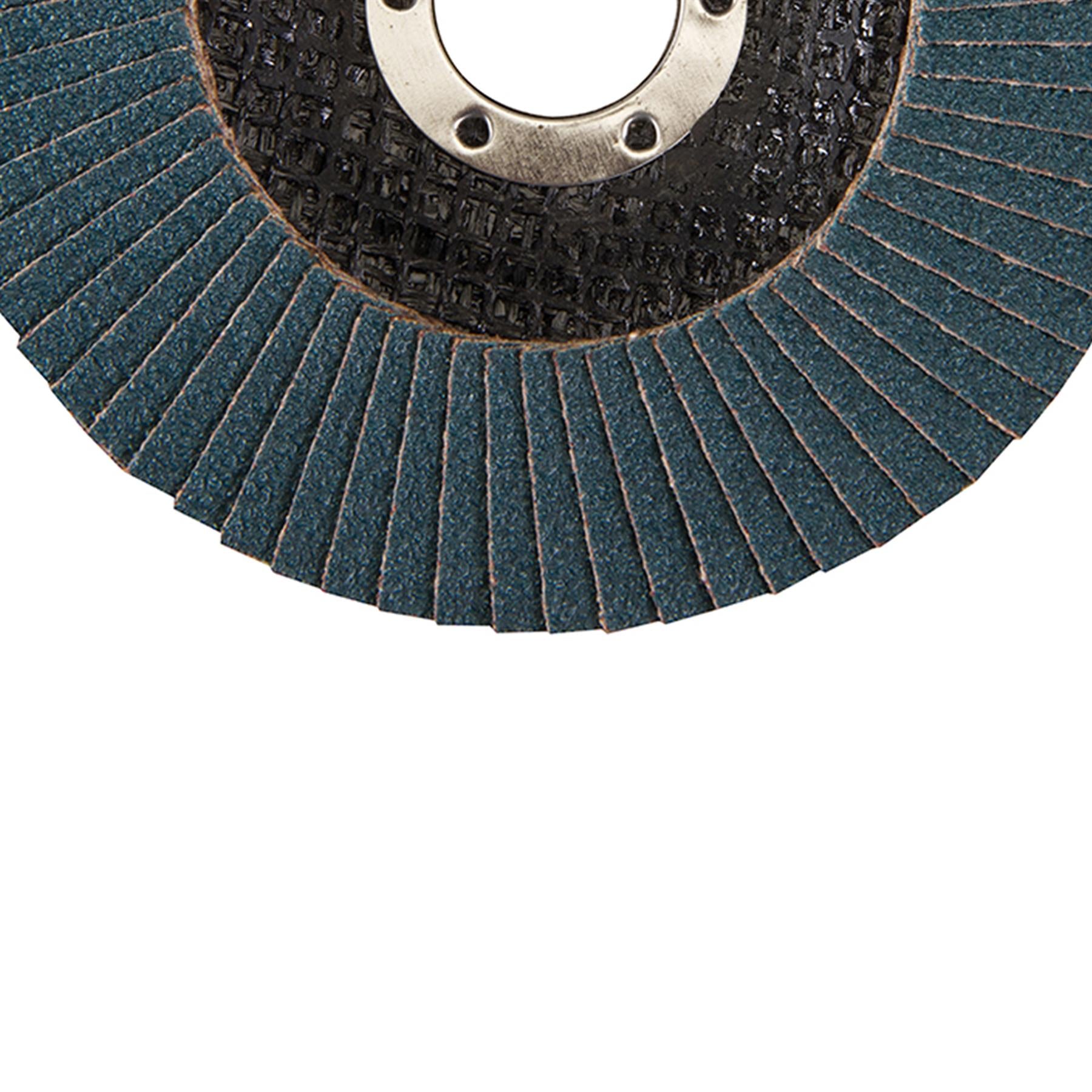Zirconium Flap Disc 115mm Sanding DIY 60 Grit Professional Hand Tool