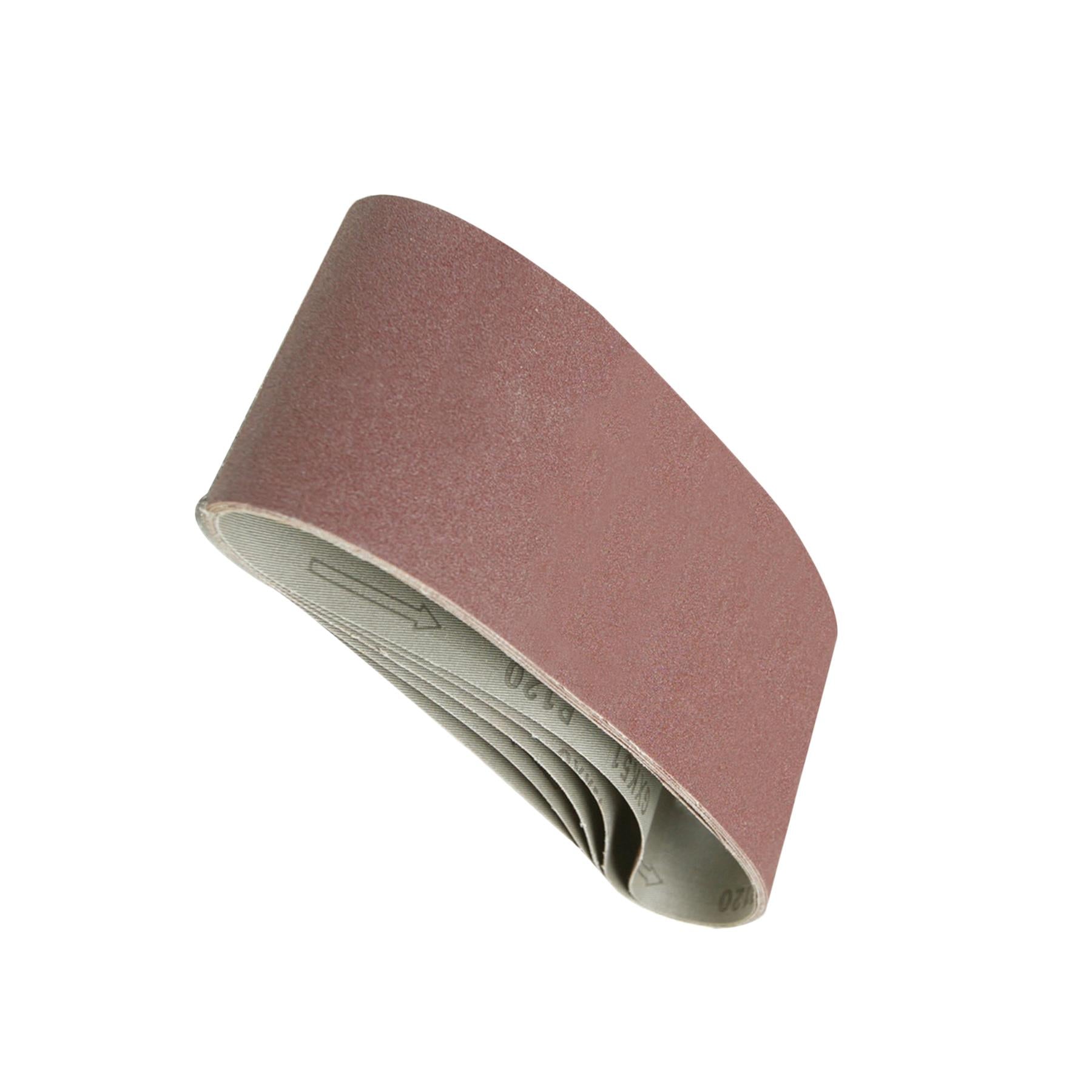 20 X New 610mm X 100mm 120 Grit Fine Sander Sanding Belts With Extra Top-Skive