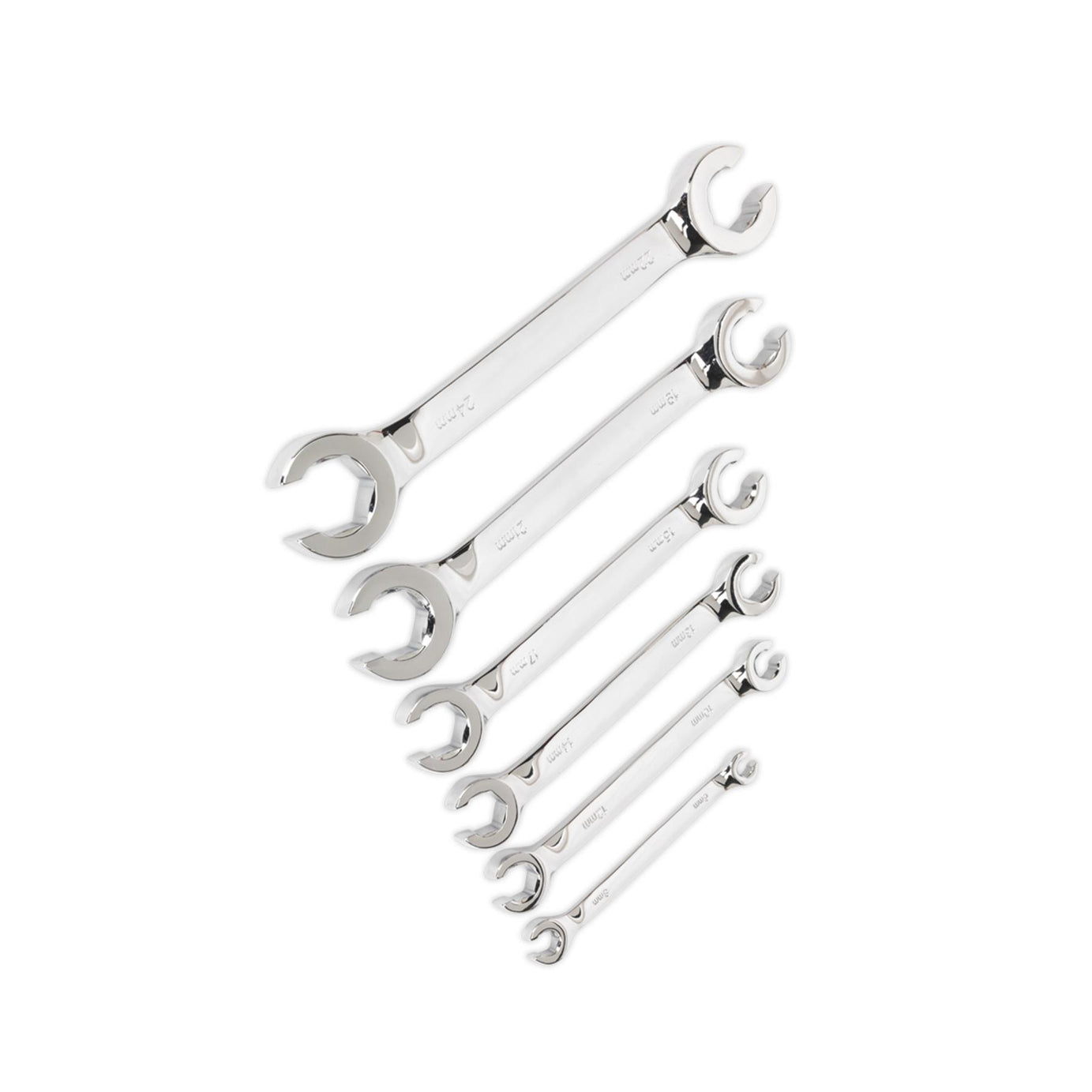 Sealey Flare Nut Spanner Set 6pc Metric