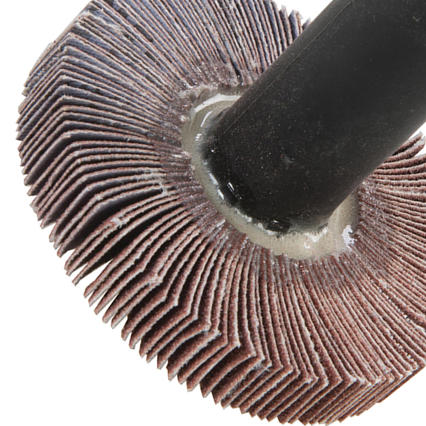 Flap Wheel 120 Grit Sand Papered Flap Wheel Use On Wood Metal Paint And Plastic