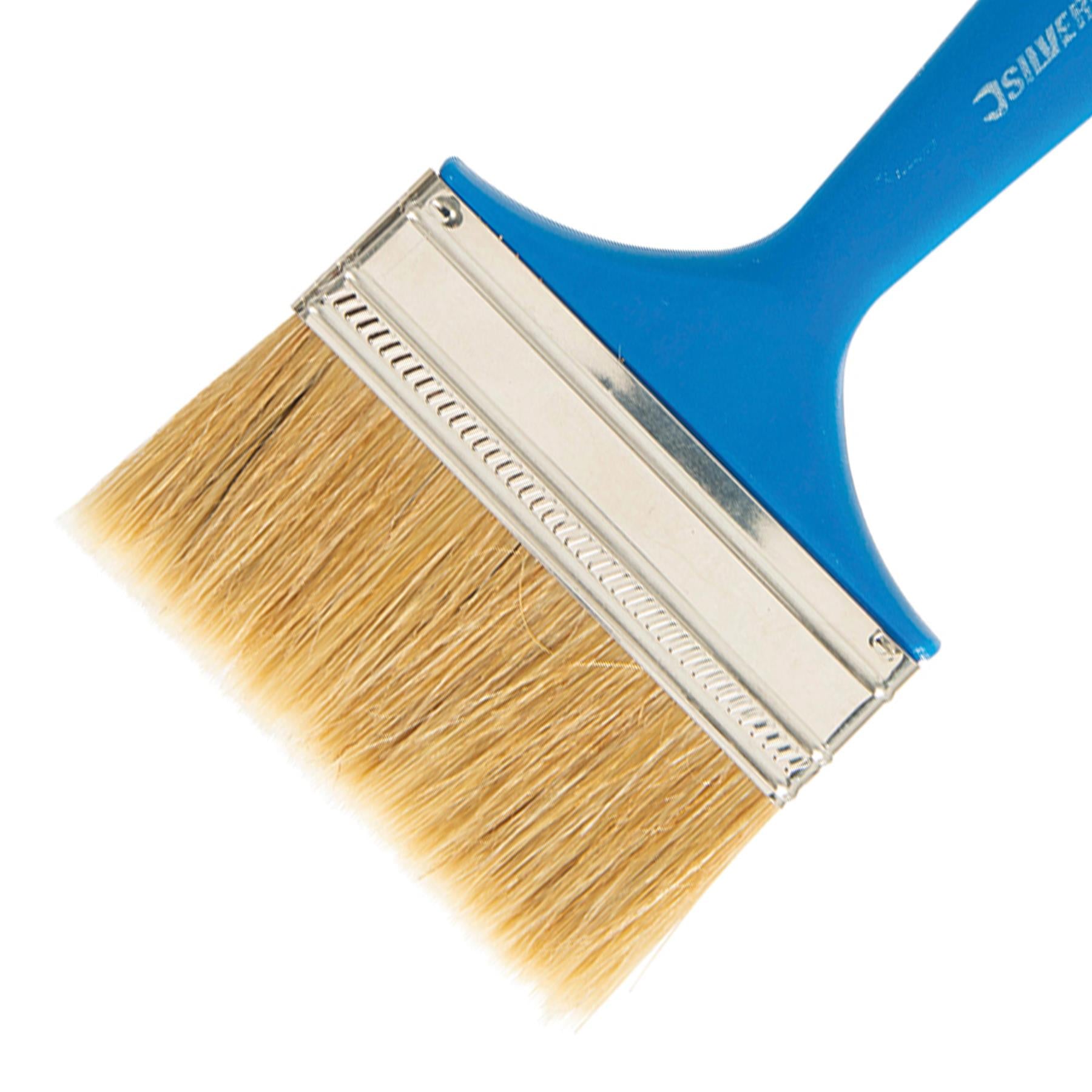 Disposable Paint Brush Utility Brushes With Pure Bristles & Polymer Handle 100mm