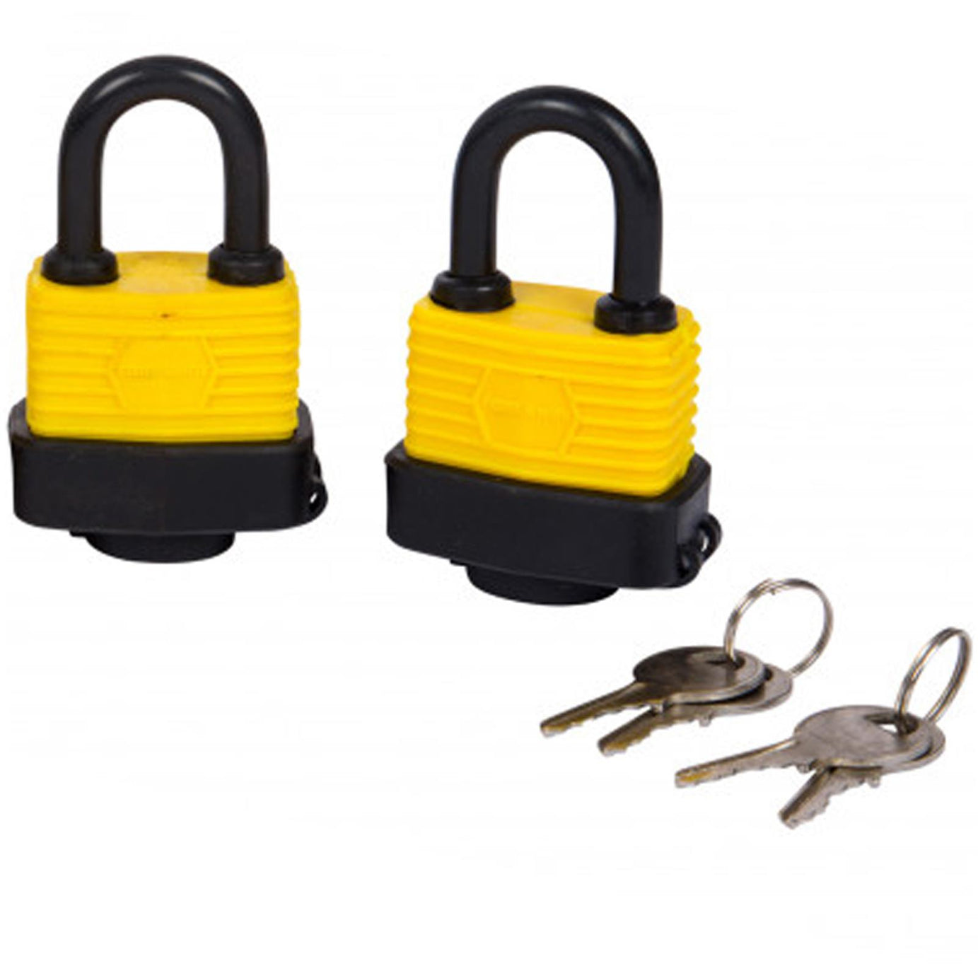 BlueSpot 4 Padlocks Same Key water resistant Padlocks Keyed Alike ShedLock