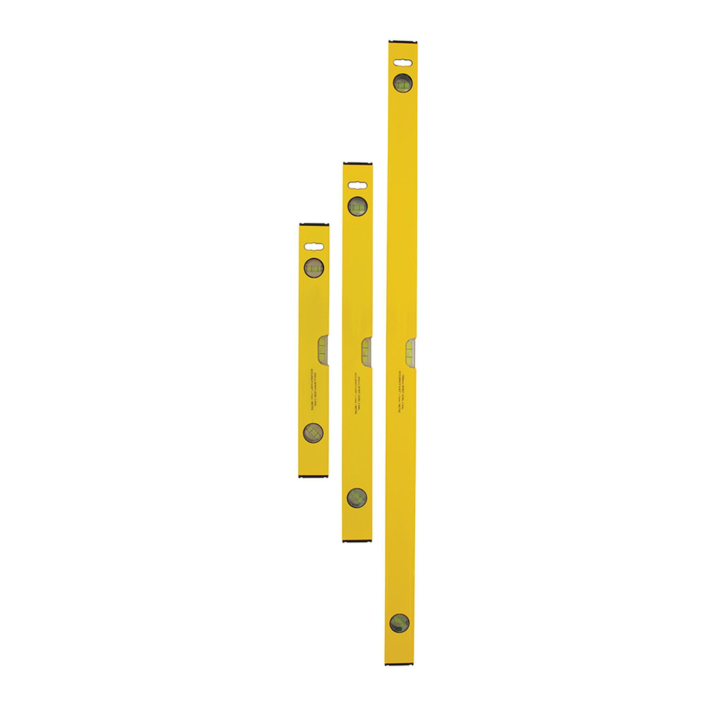 Professional 3pcs Builders Spirit Level Set Aluminium DIY Long Set 400 600 1000mm Tools New