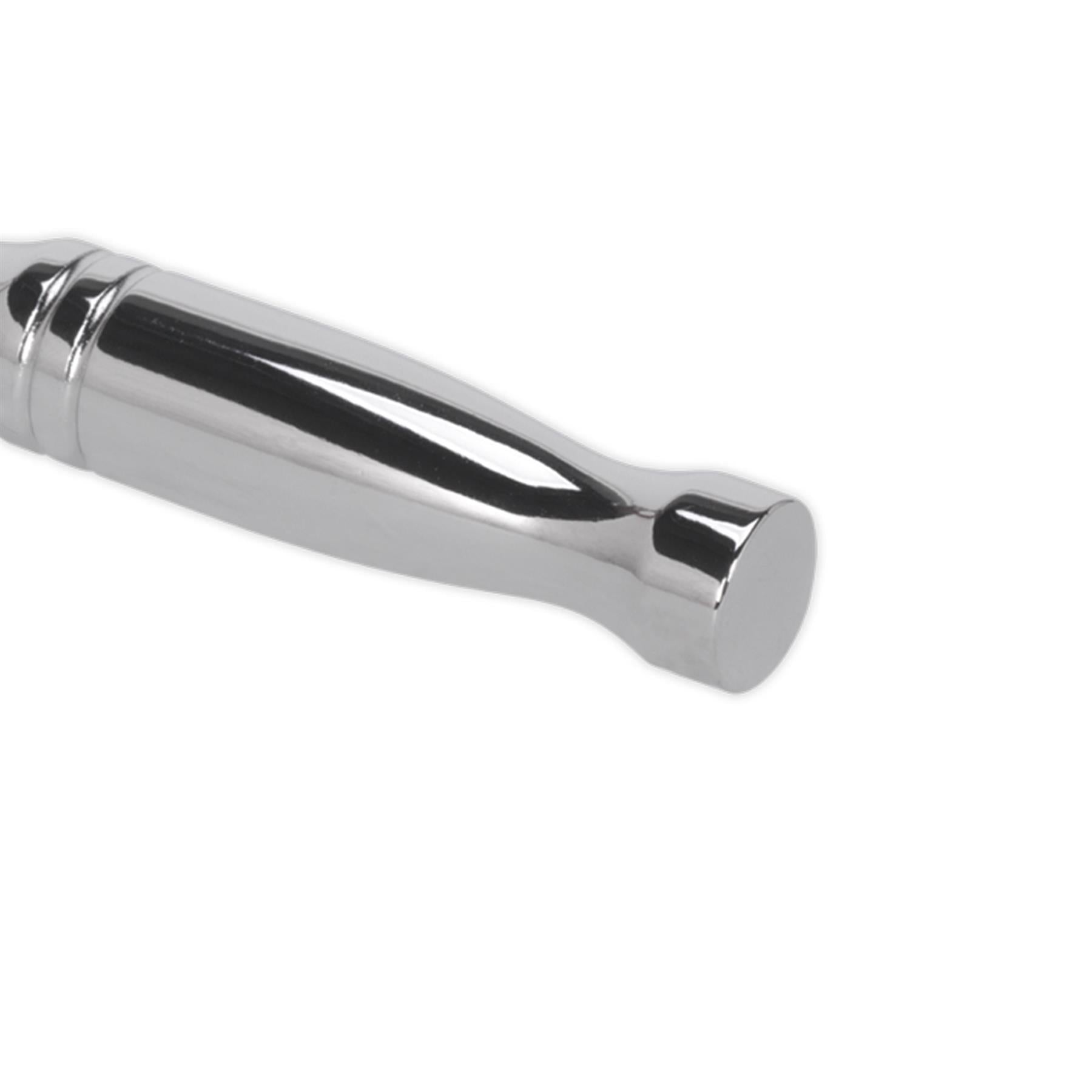 Sealey Stubby Ratchet Wrench 1/4"Sq Drive Pear-Head Flip Reverse