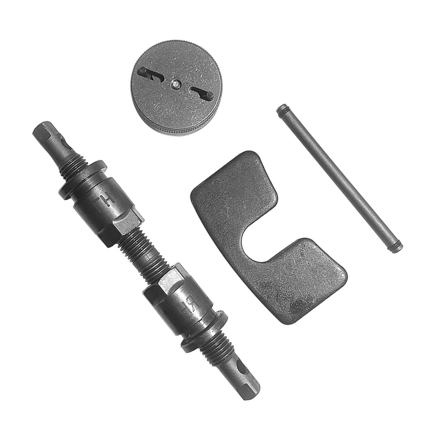 left-hand threaded
