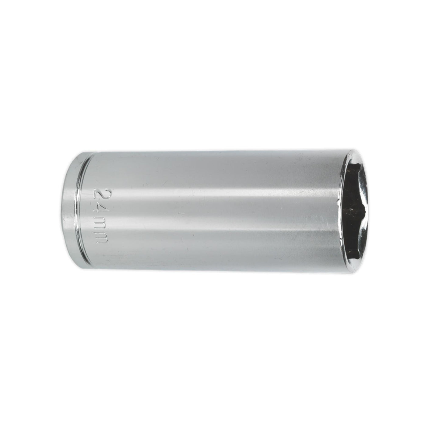 Sealey WallDrive Socket 24mm Deep 1/2"Sq Drive