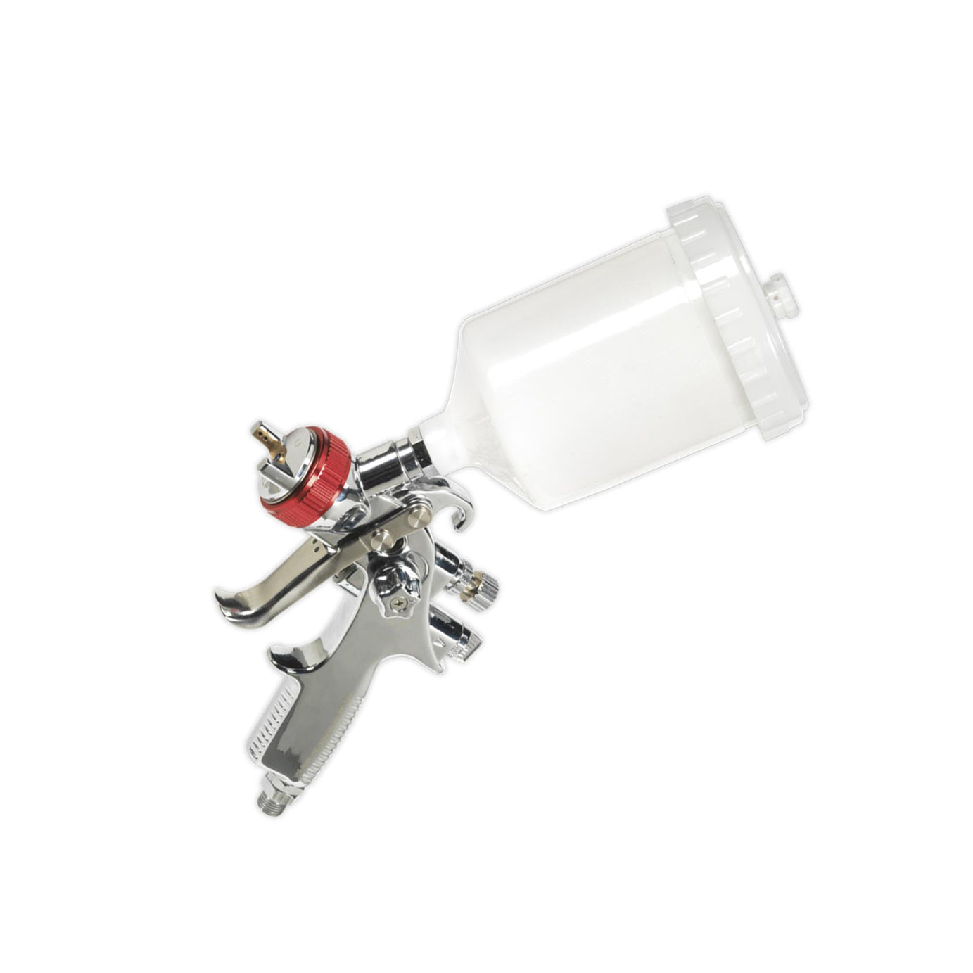 Sealey HVLP Gravity Feed Spray Gun 1.3mm Set-Up