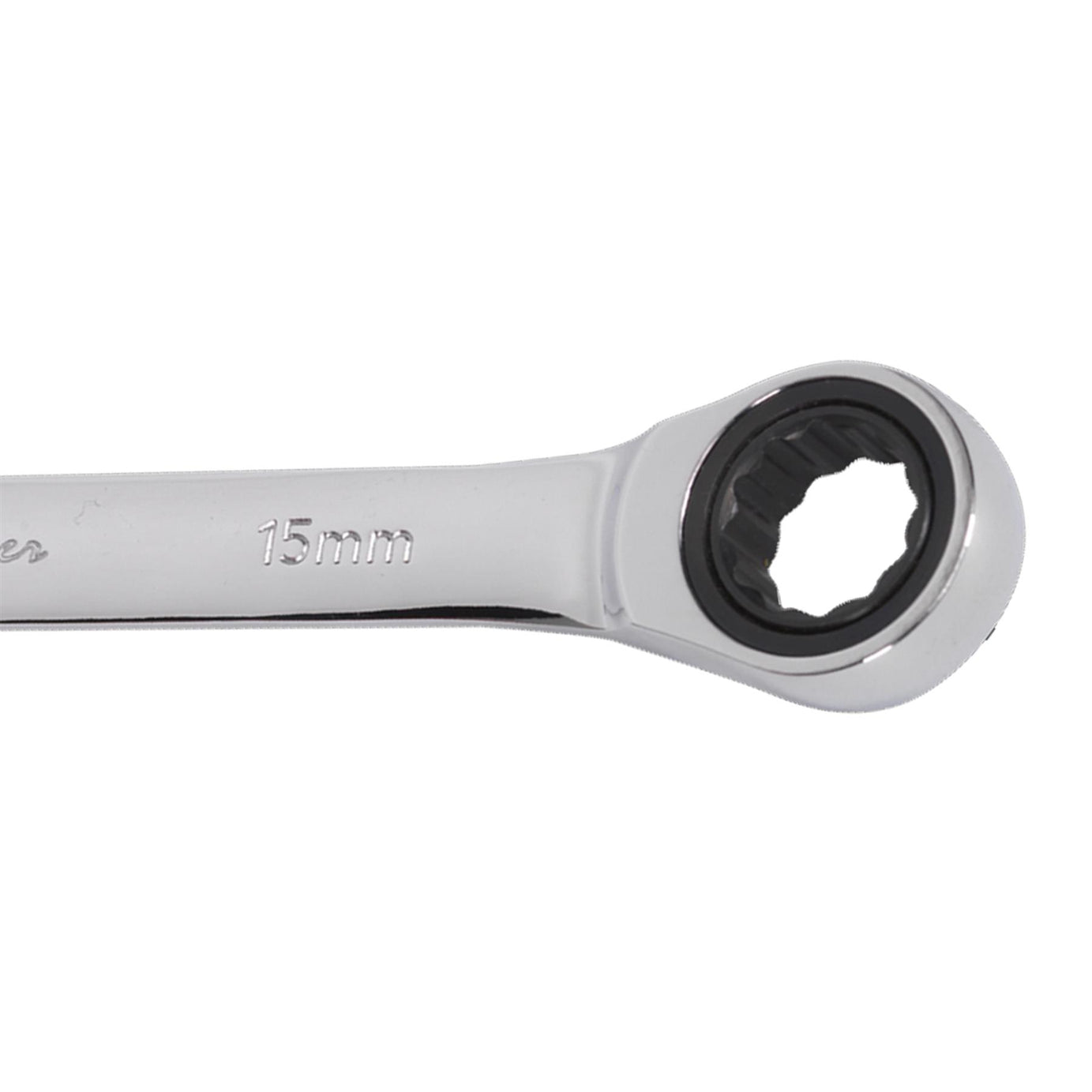 Sealey Ratchet Combination Spanner 15mm Chrome Vanadium steel