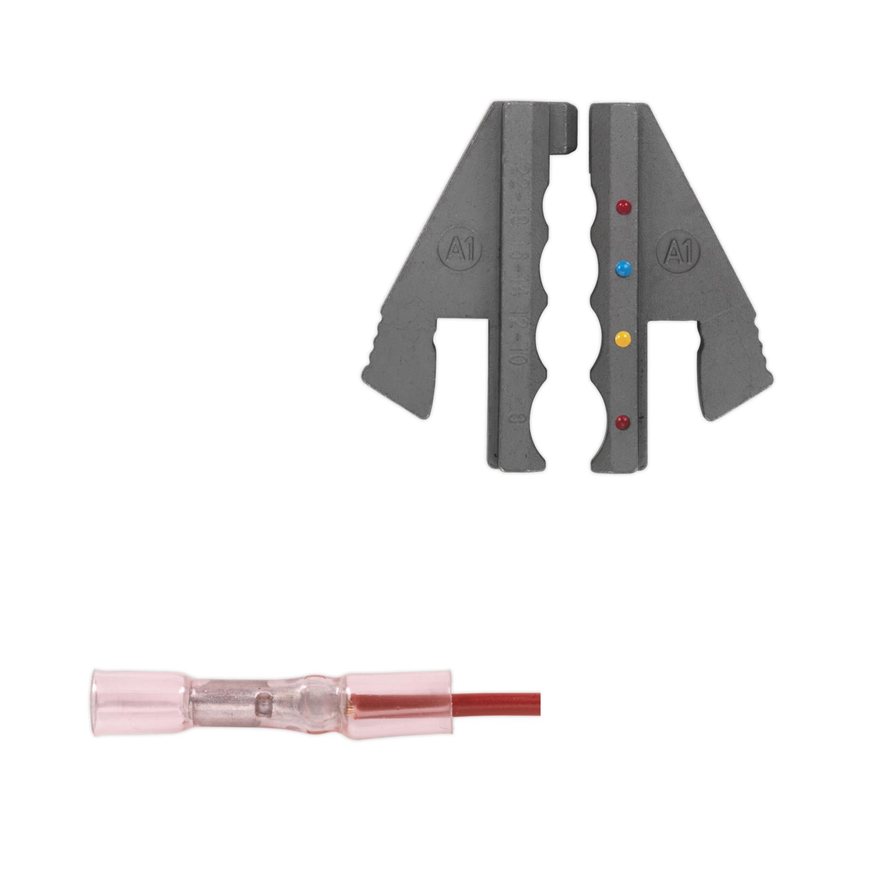 Sealey Heat Shrink Butt Connector Crimping Jaws
