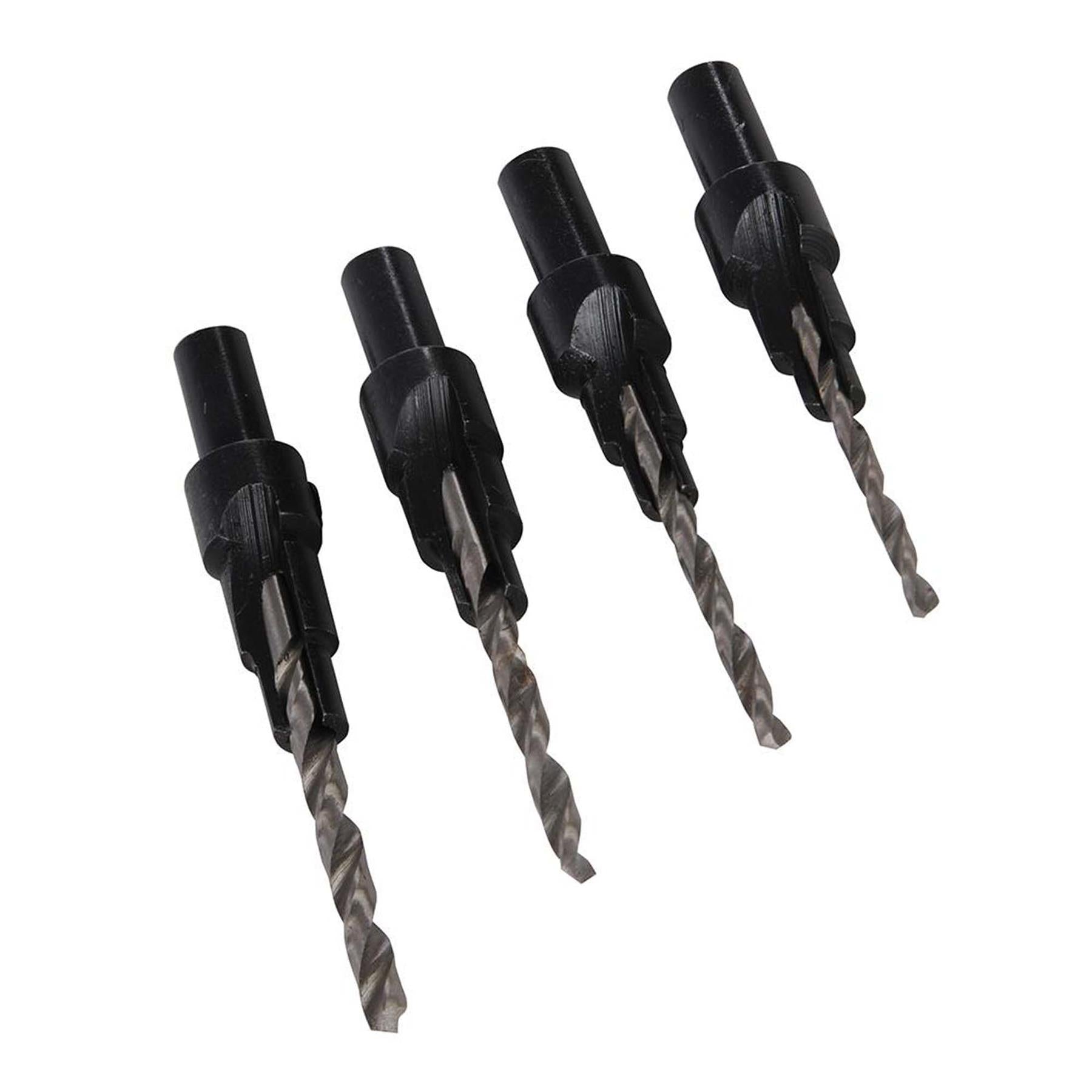 4Pc Screw Sink Set Pilot Clearance Countersink Hss Hole Digger Quality