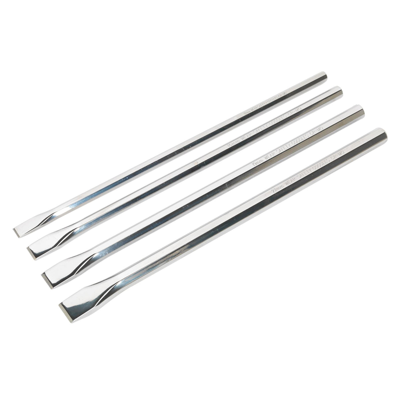 Sealey Chisel Set 4pc Extra-Long