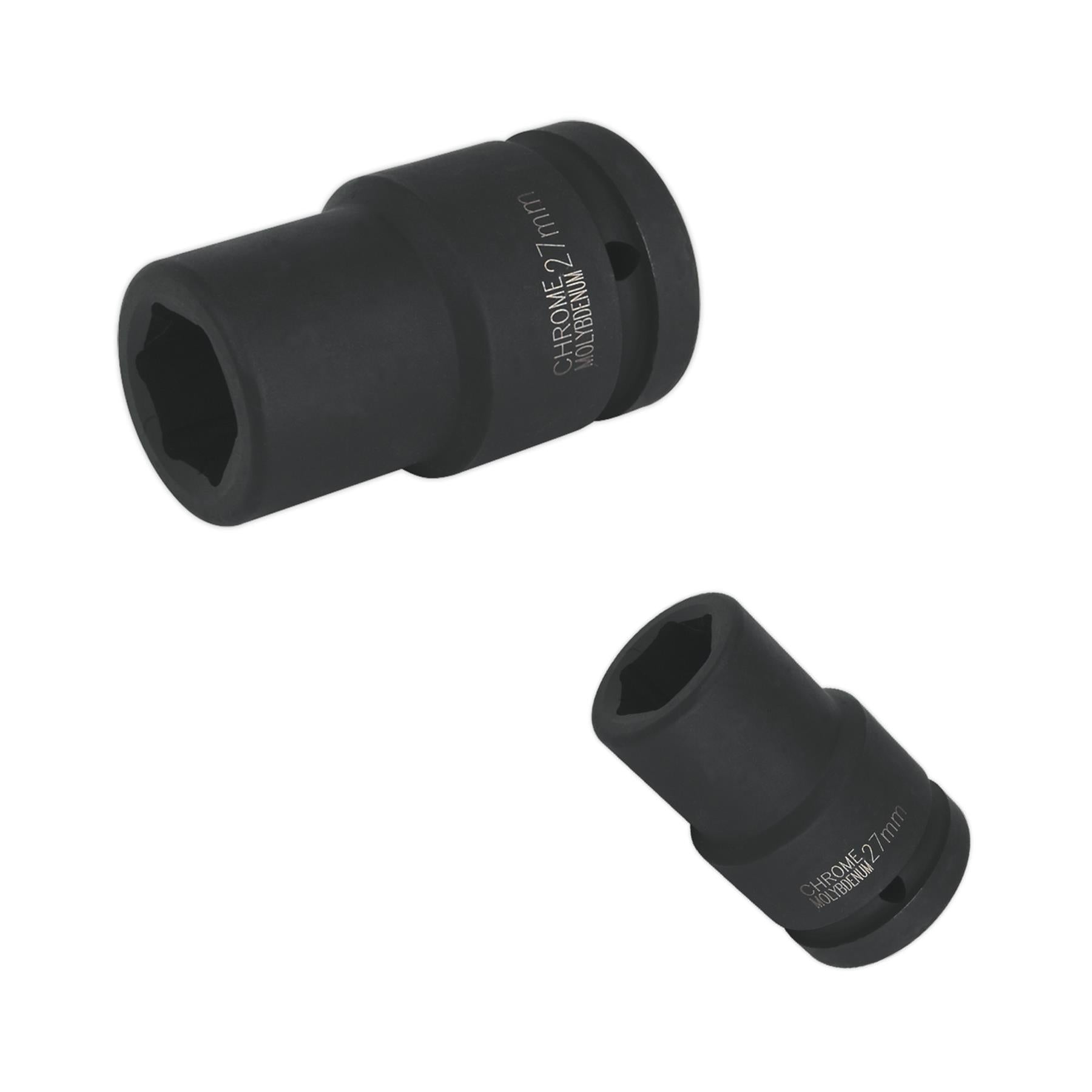 Sealey Impact Socket 27mm Deep 1"Sq Drive