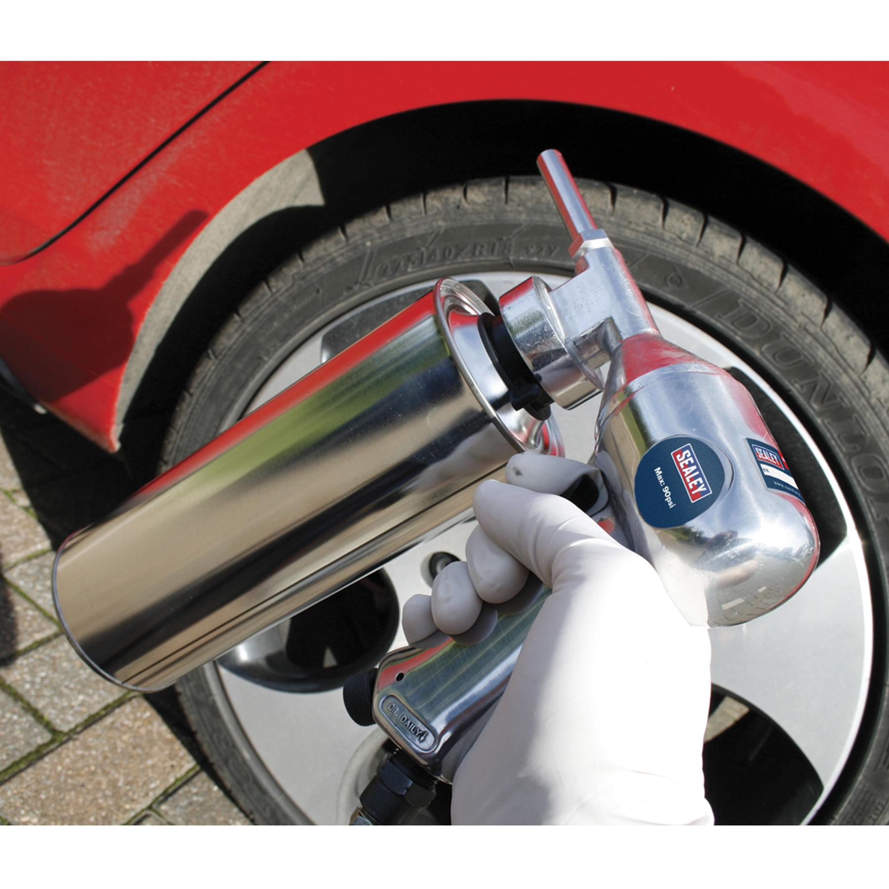 Sealey Car Underbody Coating Air Spray Gun 1/4" BSP Underseal Schutz Stonechip