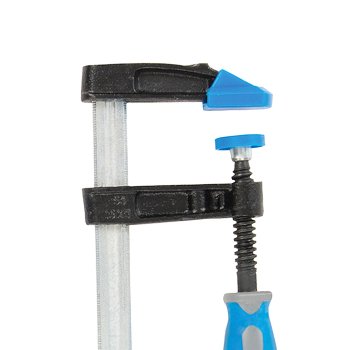 2Pce F-Clamp Set 150 X 50mm Strong Soft Grip Hobby Woodwork Carpentry DIY