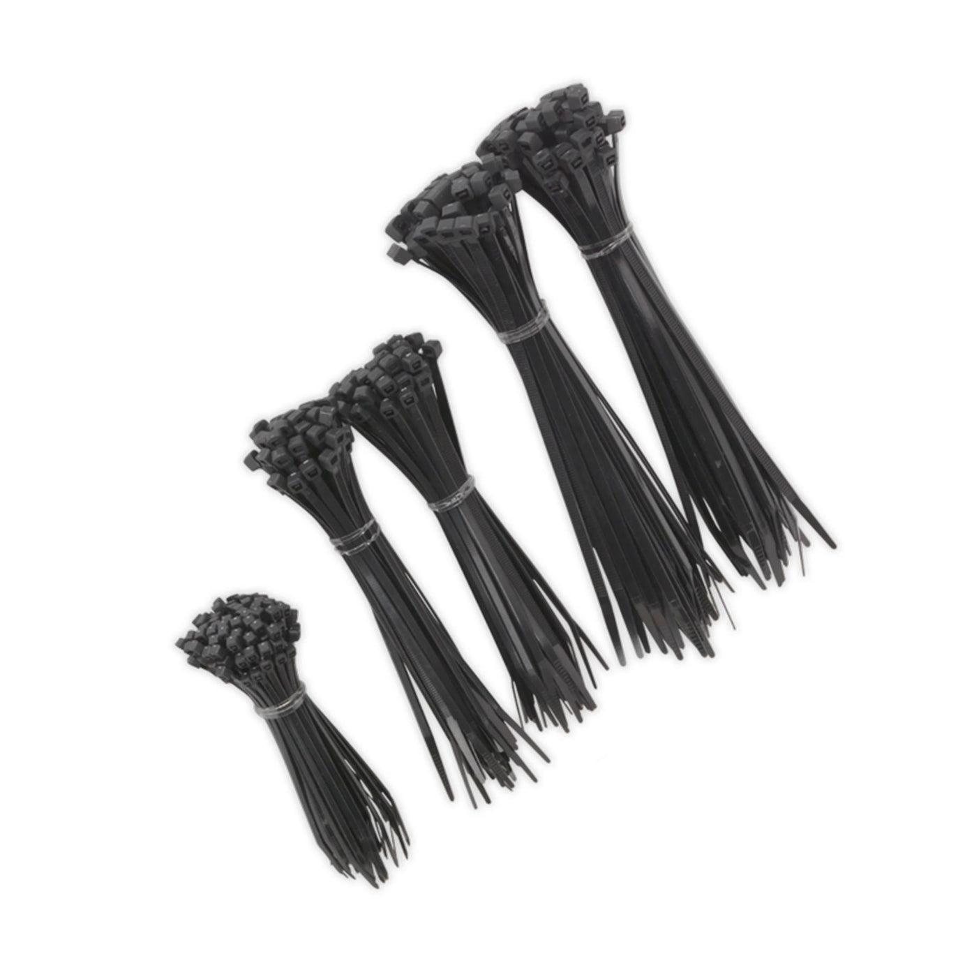 Sealey Cable Tie Assortment Black/White Pack of 600