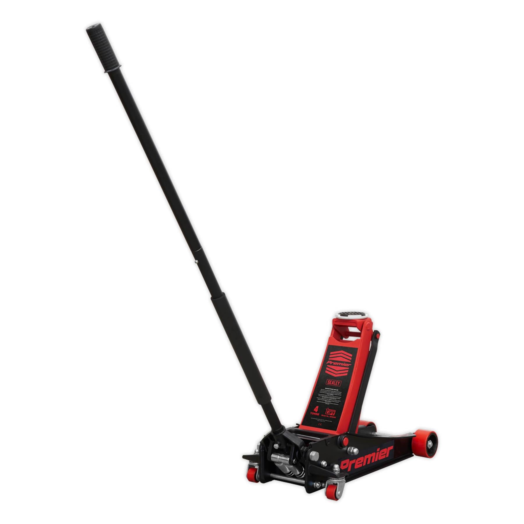 Sealey Trolley Jack 4 Tonne Rocket Lift Red