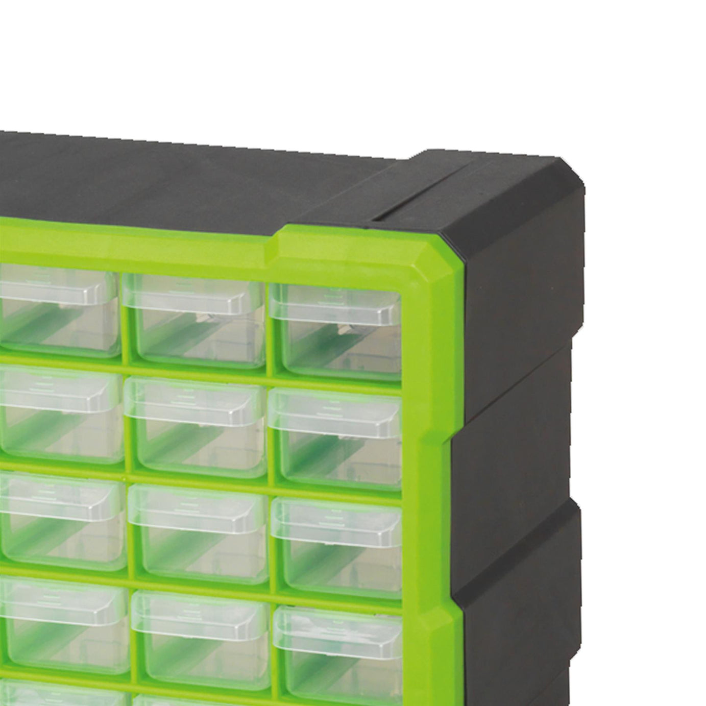 Sealey Cabinet Box 39 Drawer - Hi-Vis Green/Black