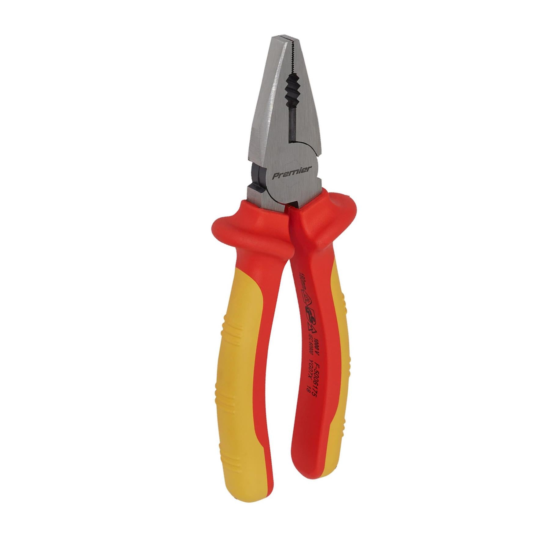 Sealey Combination Pliers 175mm VDE Approved