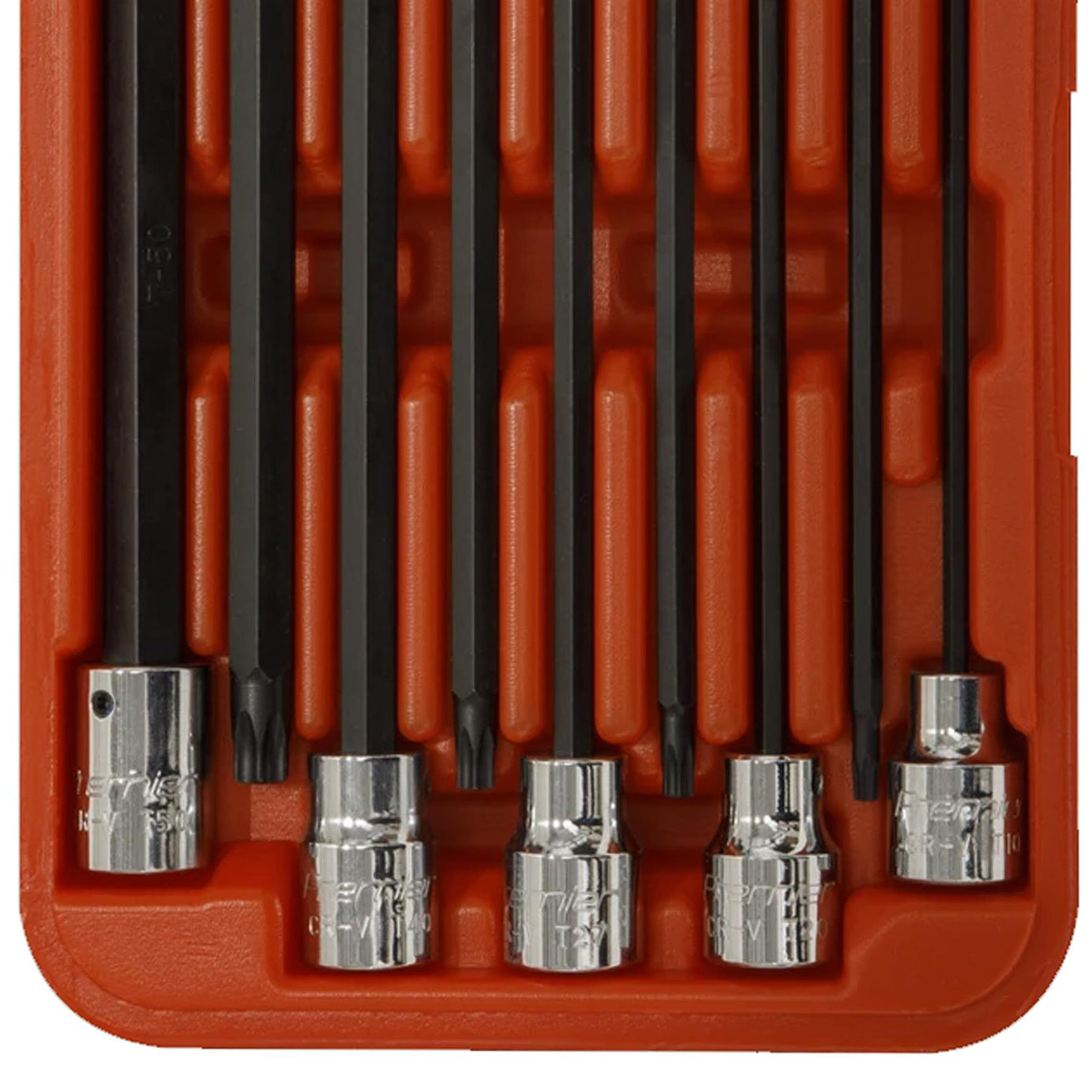 Sealey TRX-Star* Socket Bit Set 9pc 3/8"Sq Drive 150mm