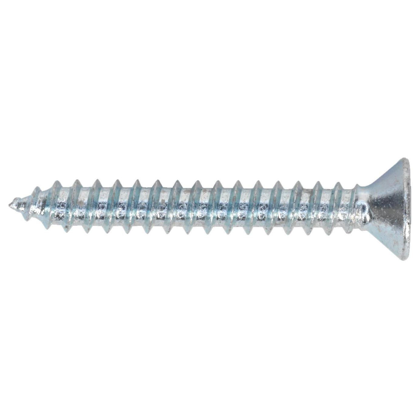 Sealey Self Tapping Screw 3.5 x 25mm Countersunk Pozi Pk of 100