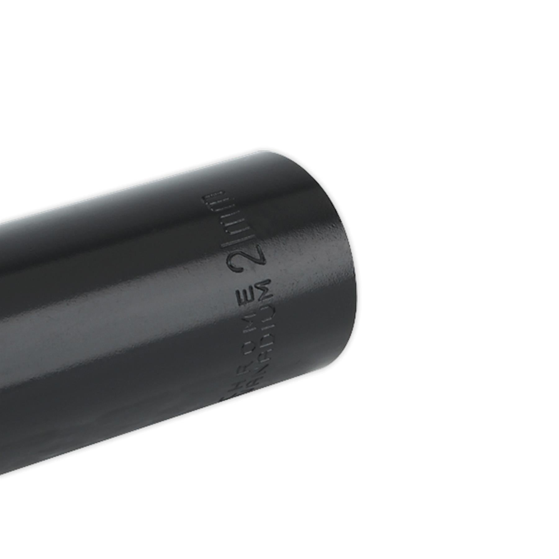 Sealey Impact Socket 21mm Deep 1/2"Sq Drive