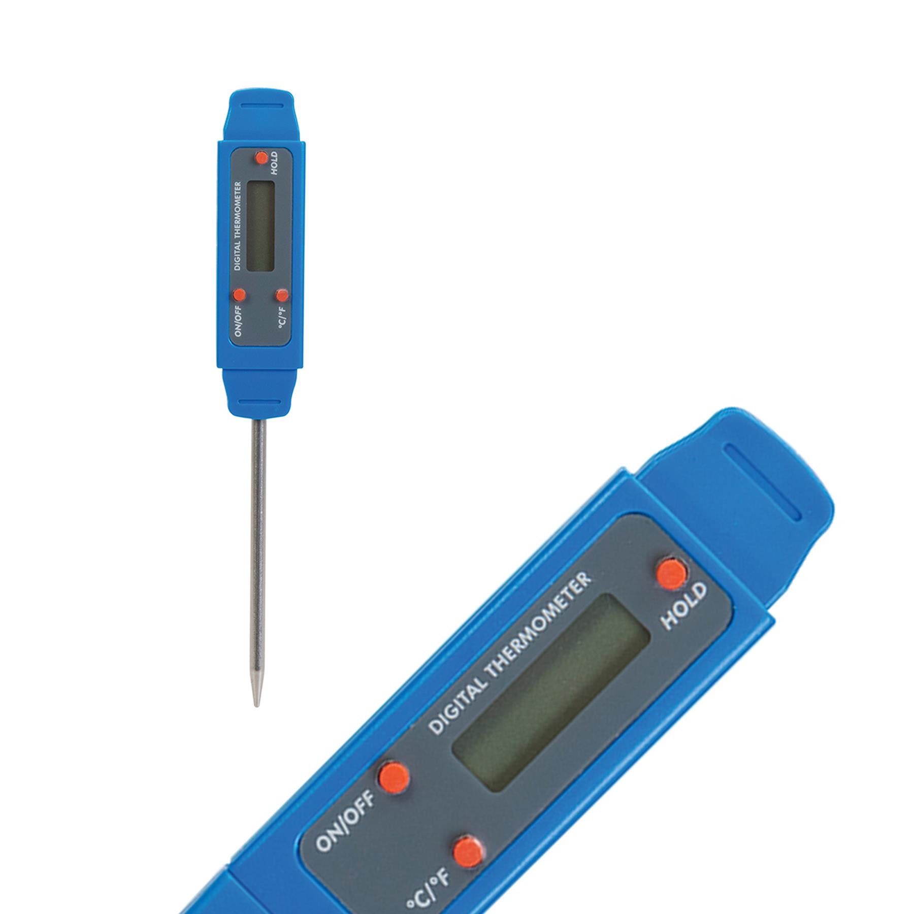 Digital Thermometer Pocket Probe Size Temp Gauge -40C To 250C Temperature