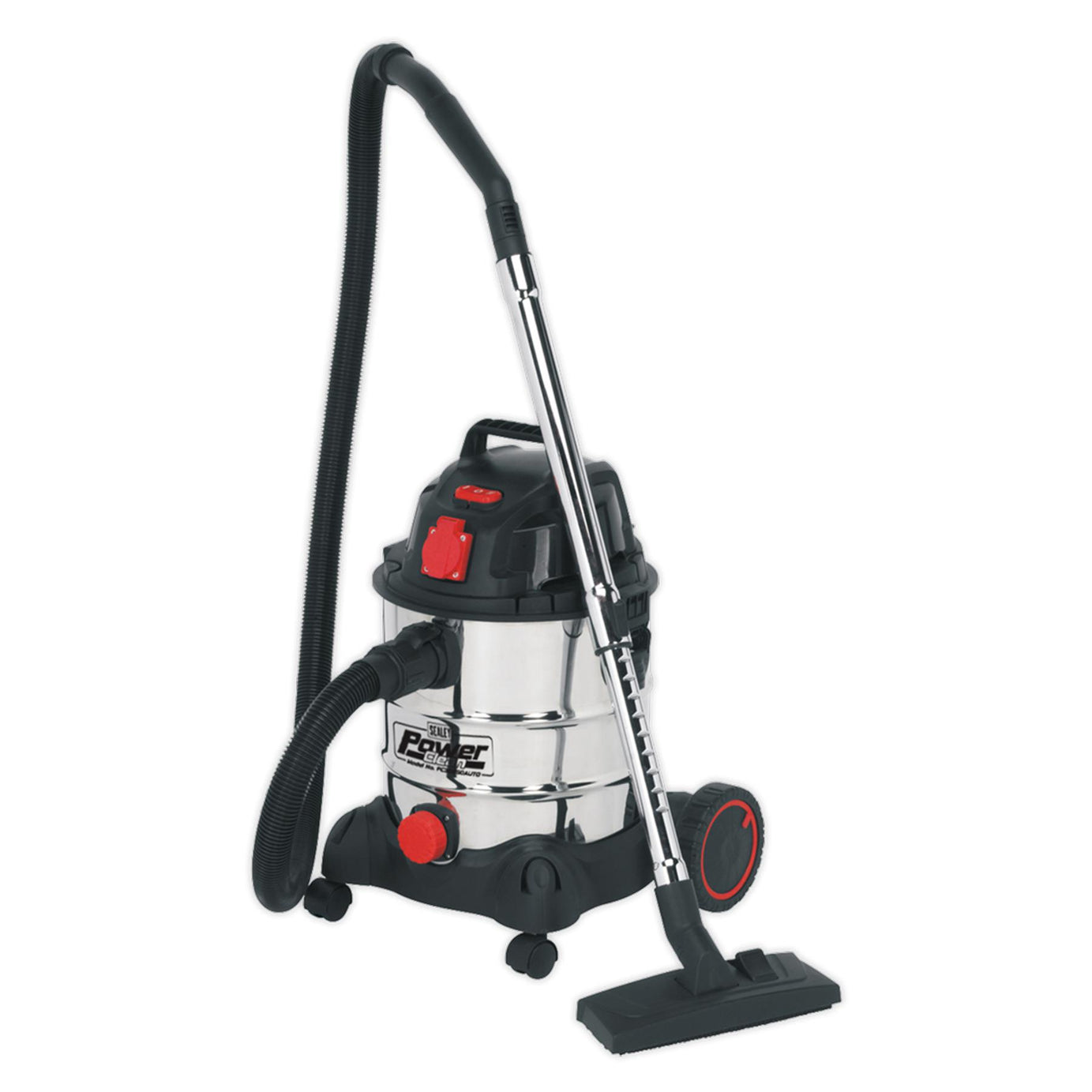 Sealey Vacuum Cleaner Ind 20L 1400W/230V S/Less Drum Auto Start