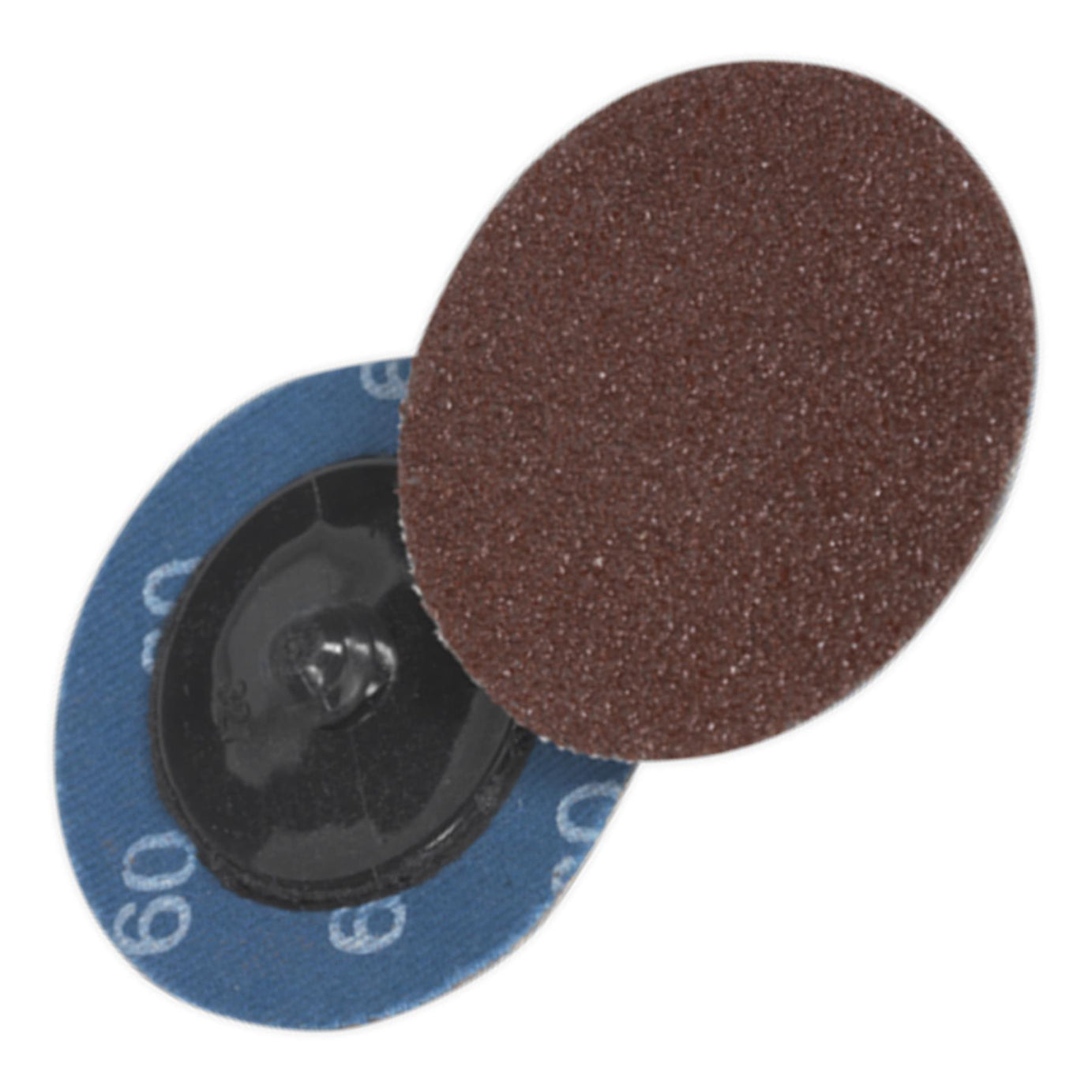 Sealey Quick-Change Sanding Disc 50mm 60Grit Pack of 10
