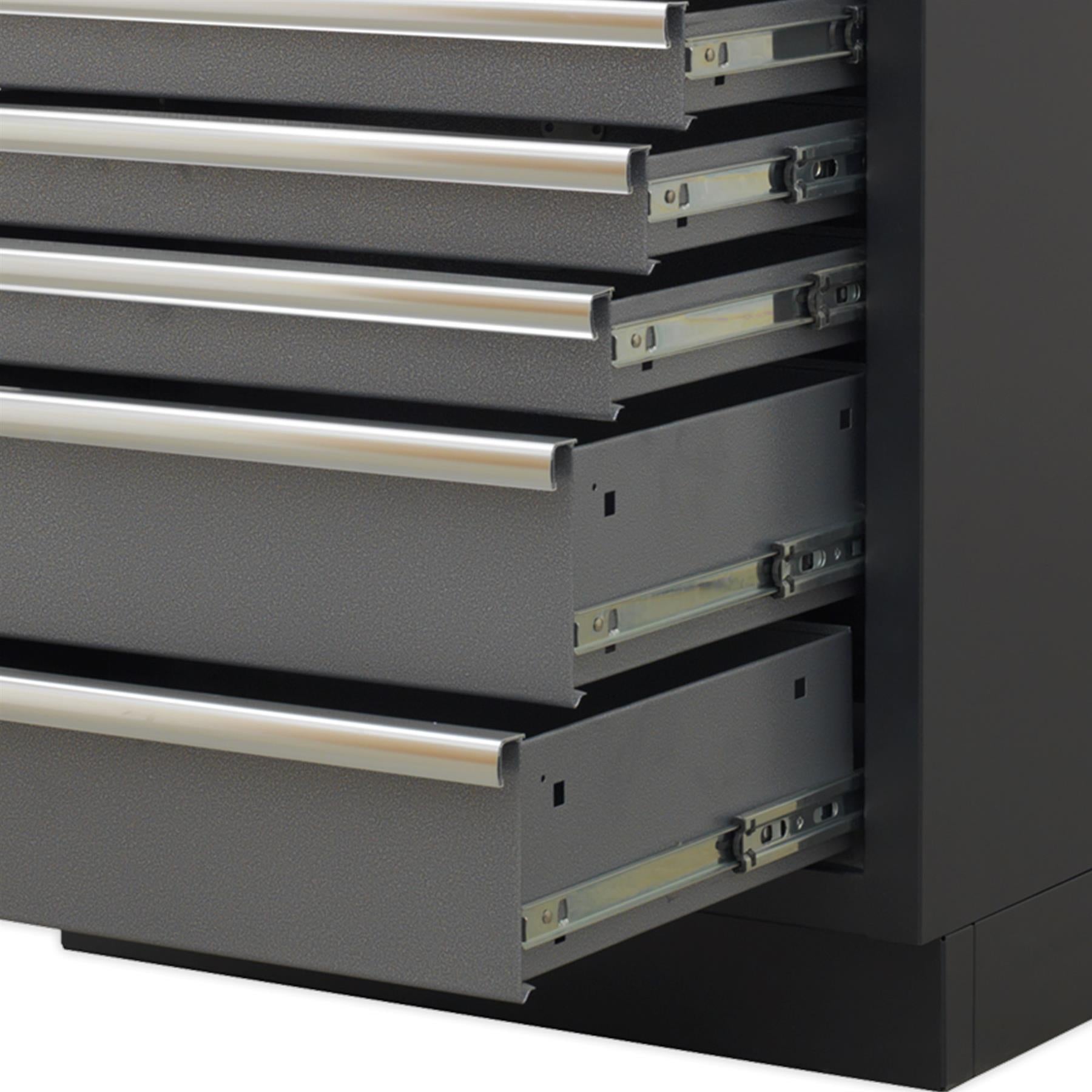 Sealey Modular 7 Drawer Cabinet  Aluminium drawer pulls. 680mm