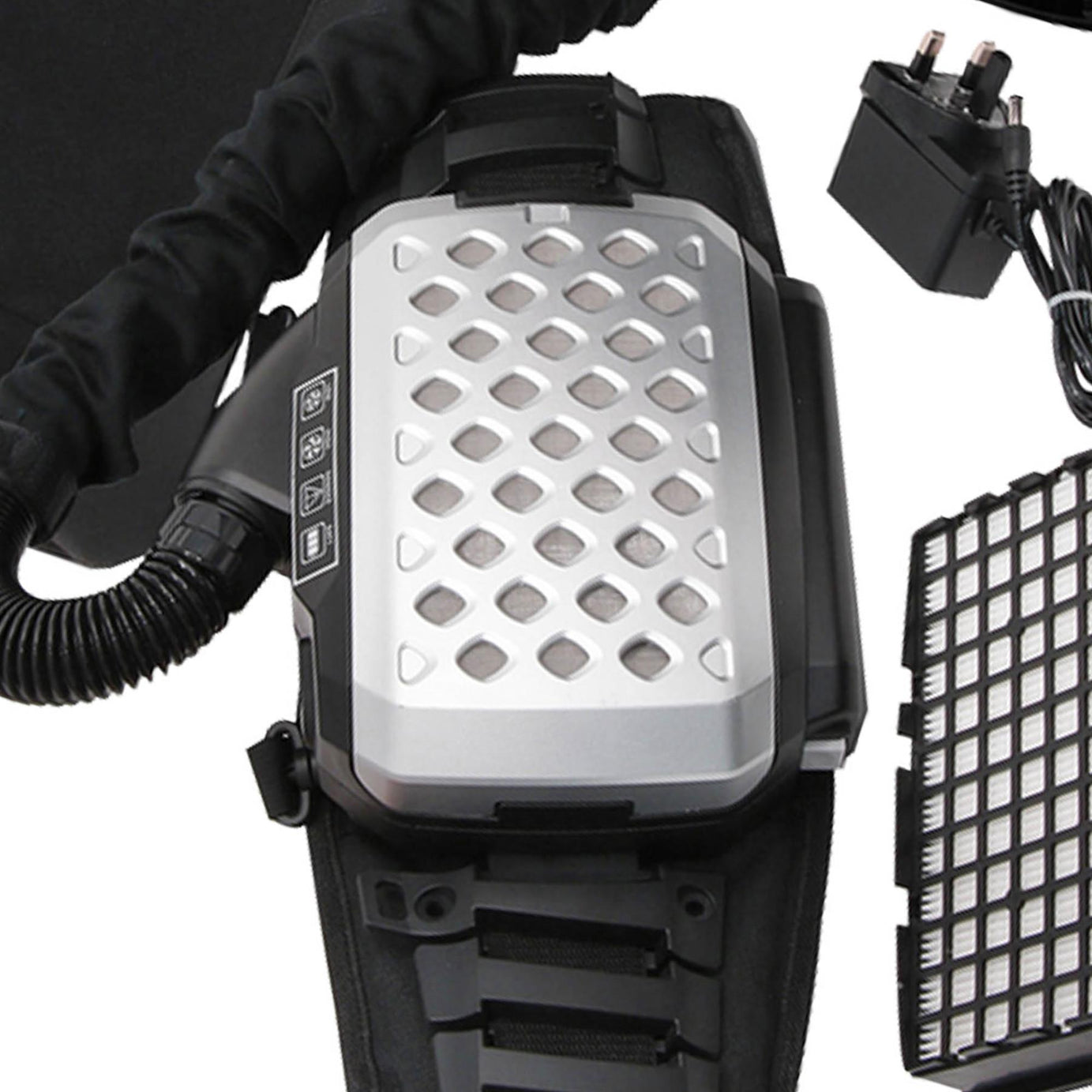 Sealey Welding Helmet with Powered Air Purifying Respirator (PAPR) Auto Darkening