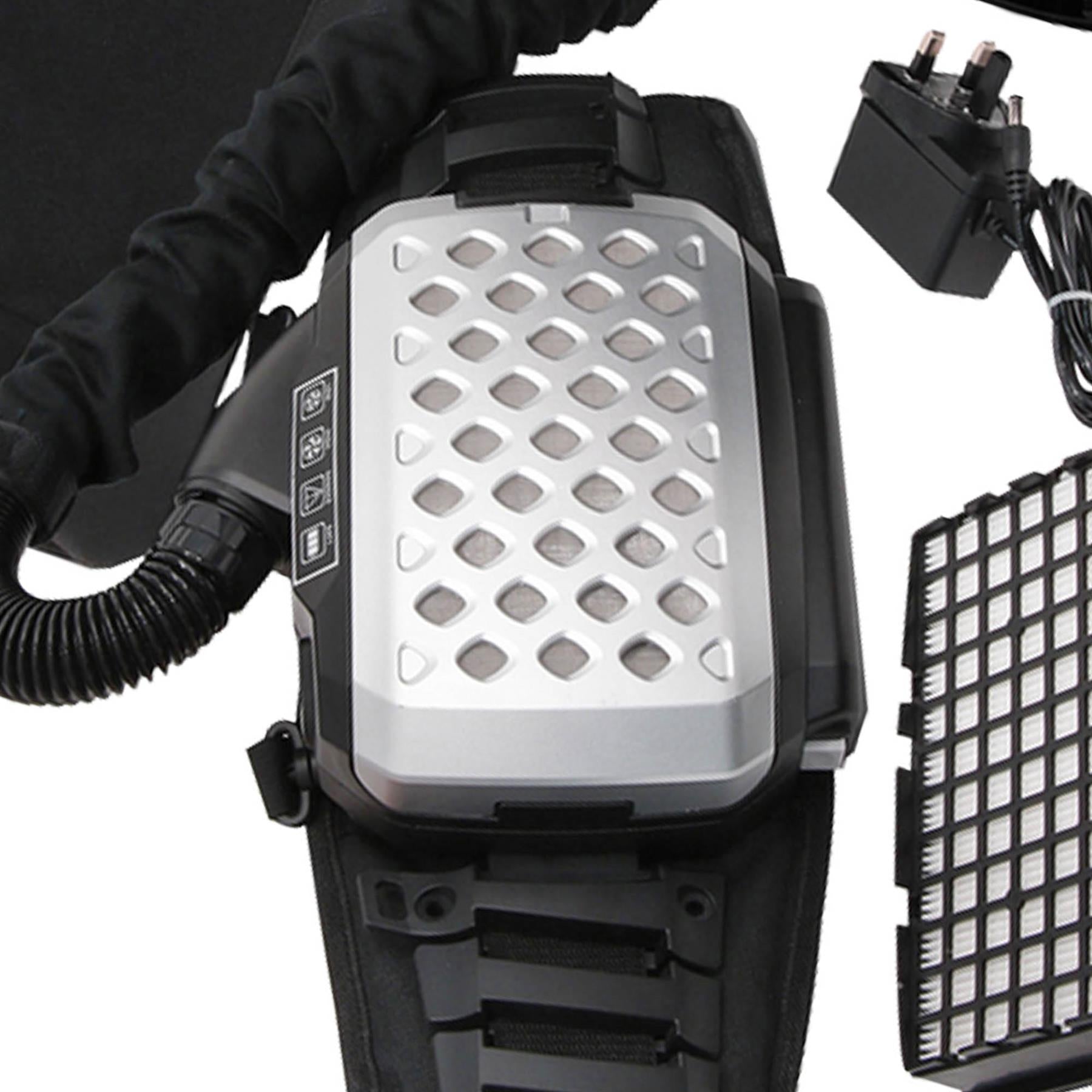 Sealey Welding Helmet with Powered Air Purifying Respirator (PAPR) Auto Darkening