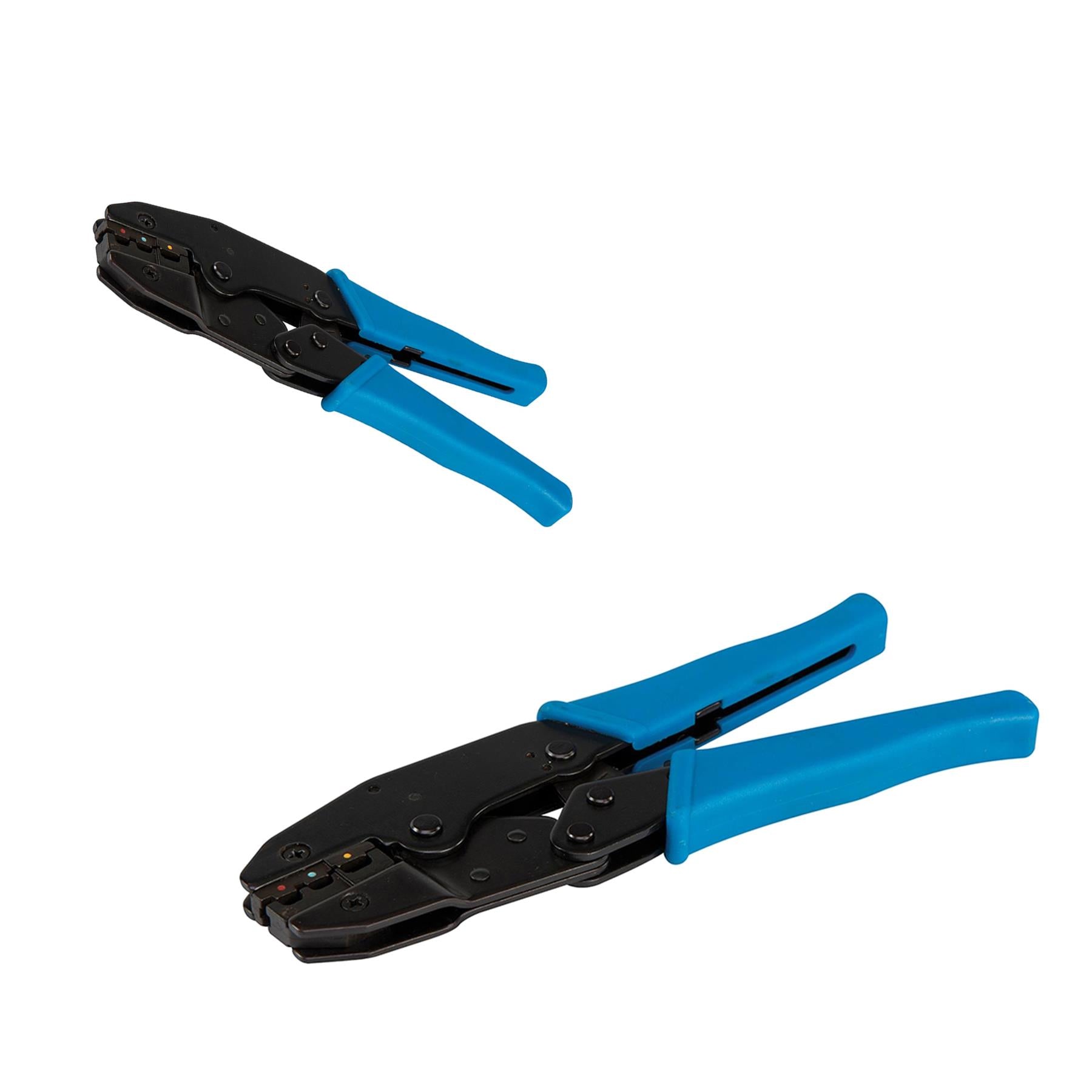 Heavy Duty Electricians Ratchet Crimper Crimping Tool Pliers Crimps Connector