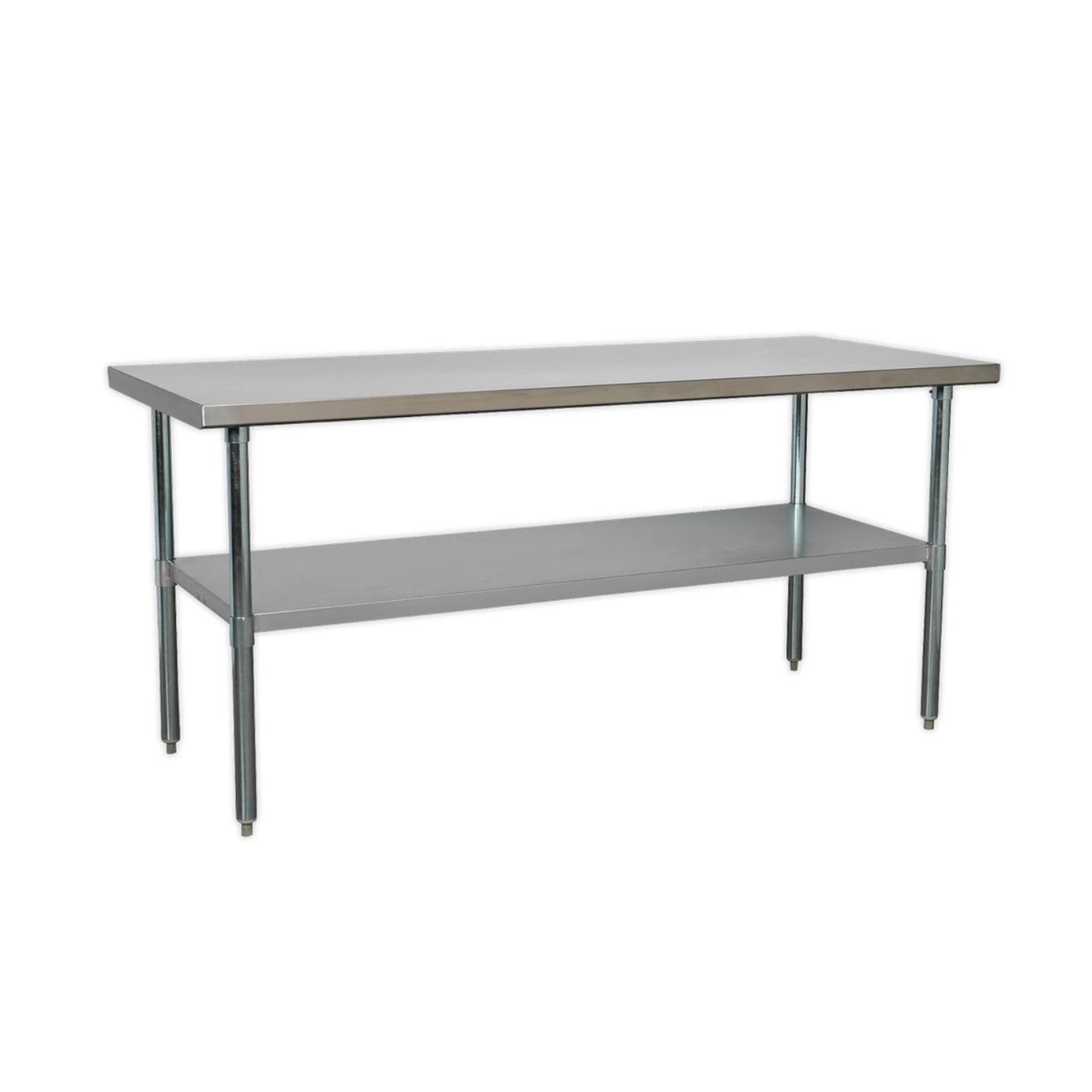 Sealey Stainless Steel Workbench 1.8m Supplied Flat-Packed