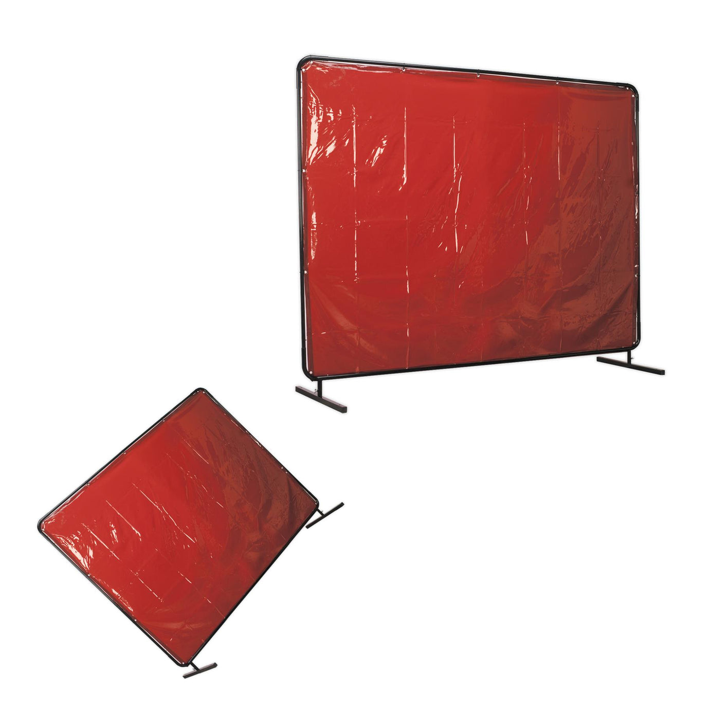 Sealey Workshop Welding Curtain to BS EN 1598 & Frame 2.4 x 1.75m