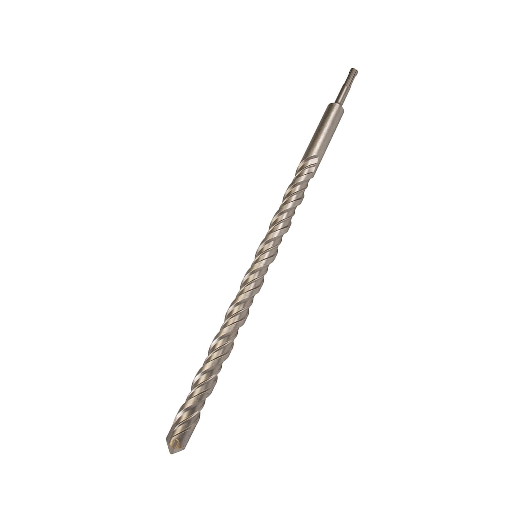 SDS+ PLUS MASONRY DRILL BIT 25 x 460mm, TUNGSTEN CARBIDE TIP, FOR STONE CONCRETE BRICK