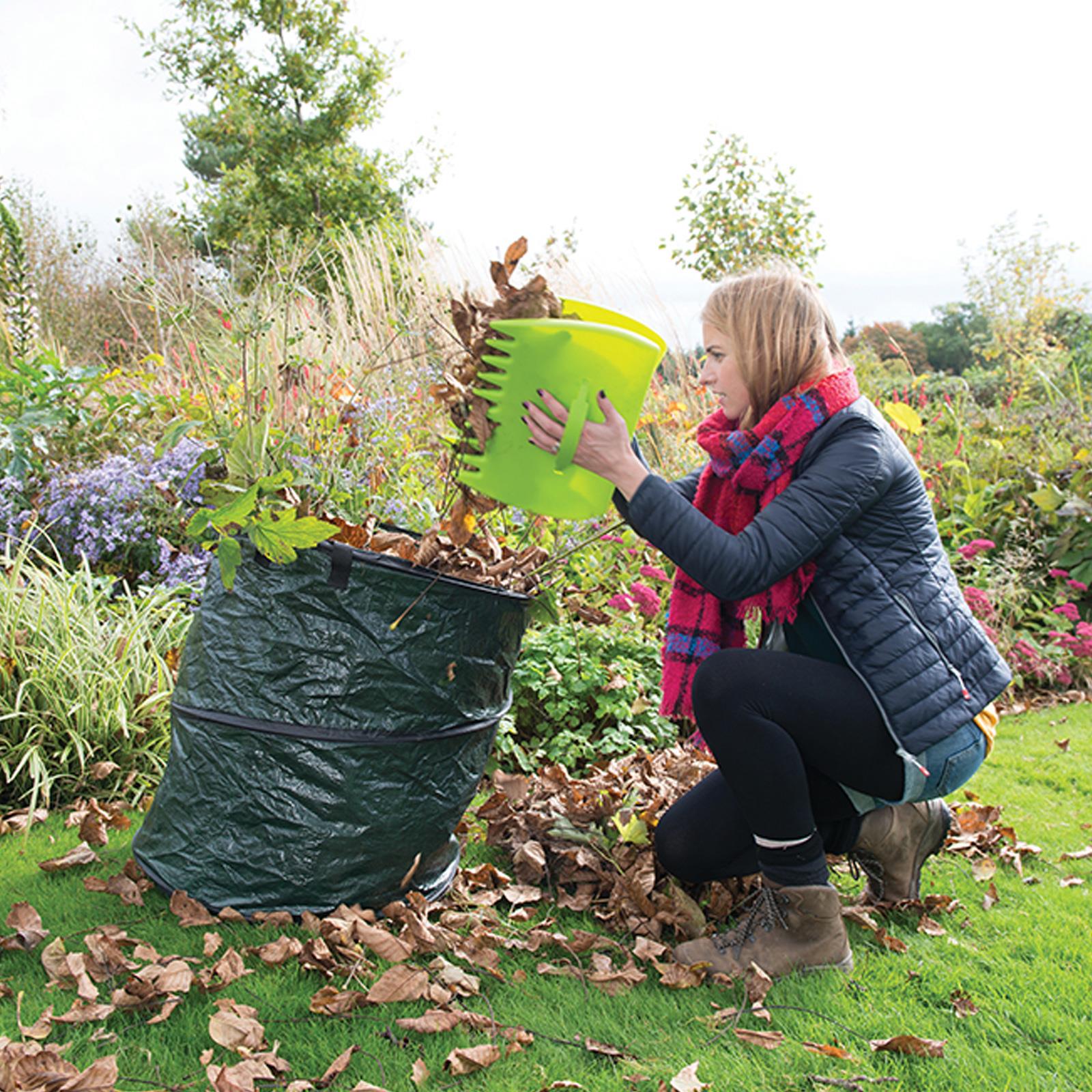 Manual Garden Leaf Waste Grass Litter Debris Hand Colletcor Scoop Quality