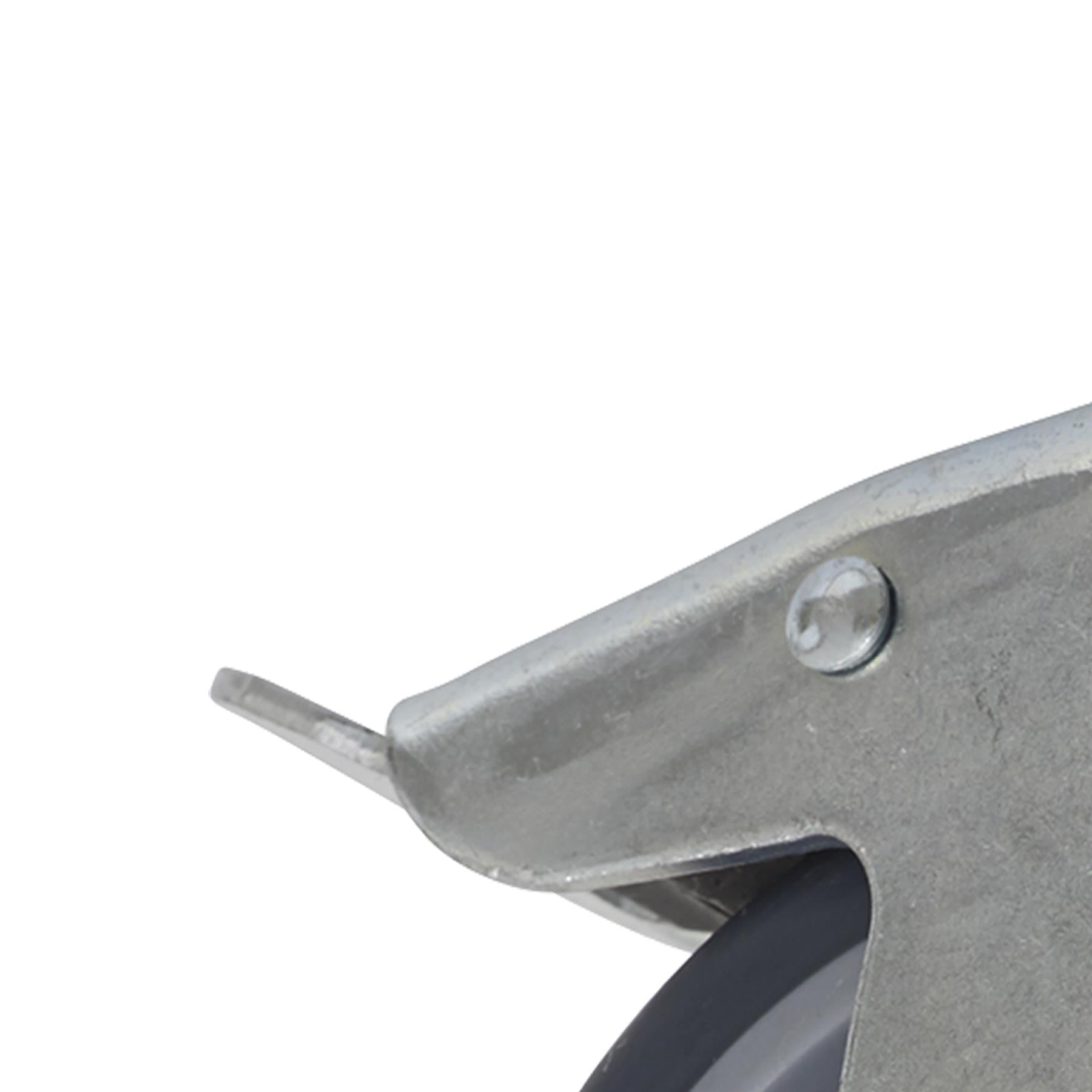 Sealey Castor Wheel Bolt Hole Swivel with Total Lock 75mm