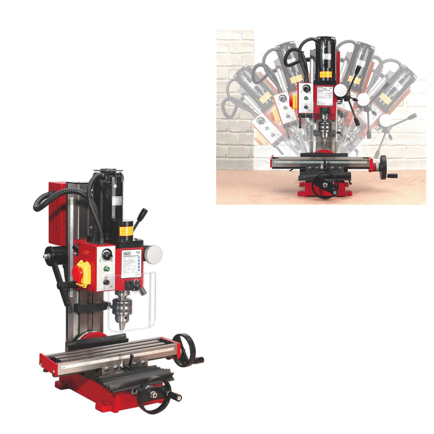 Sealey Mini Drilling & Milling Machine Garage Workshop DIY