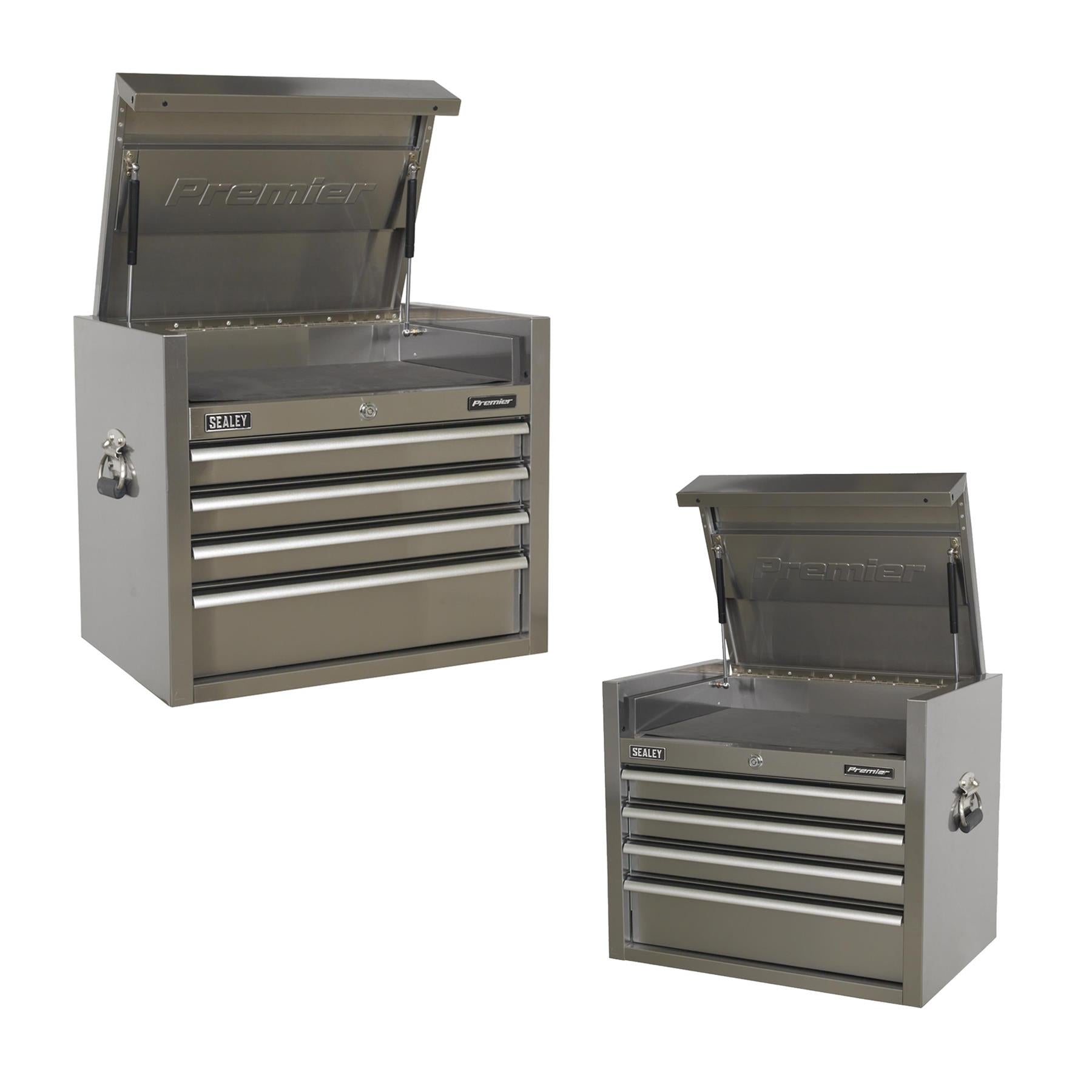 Sealey Topchest 4 Drawer 675mm Stainless Steel Heavy-Duty