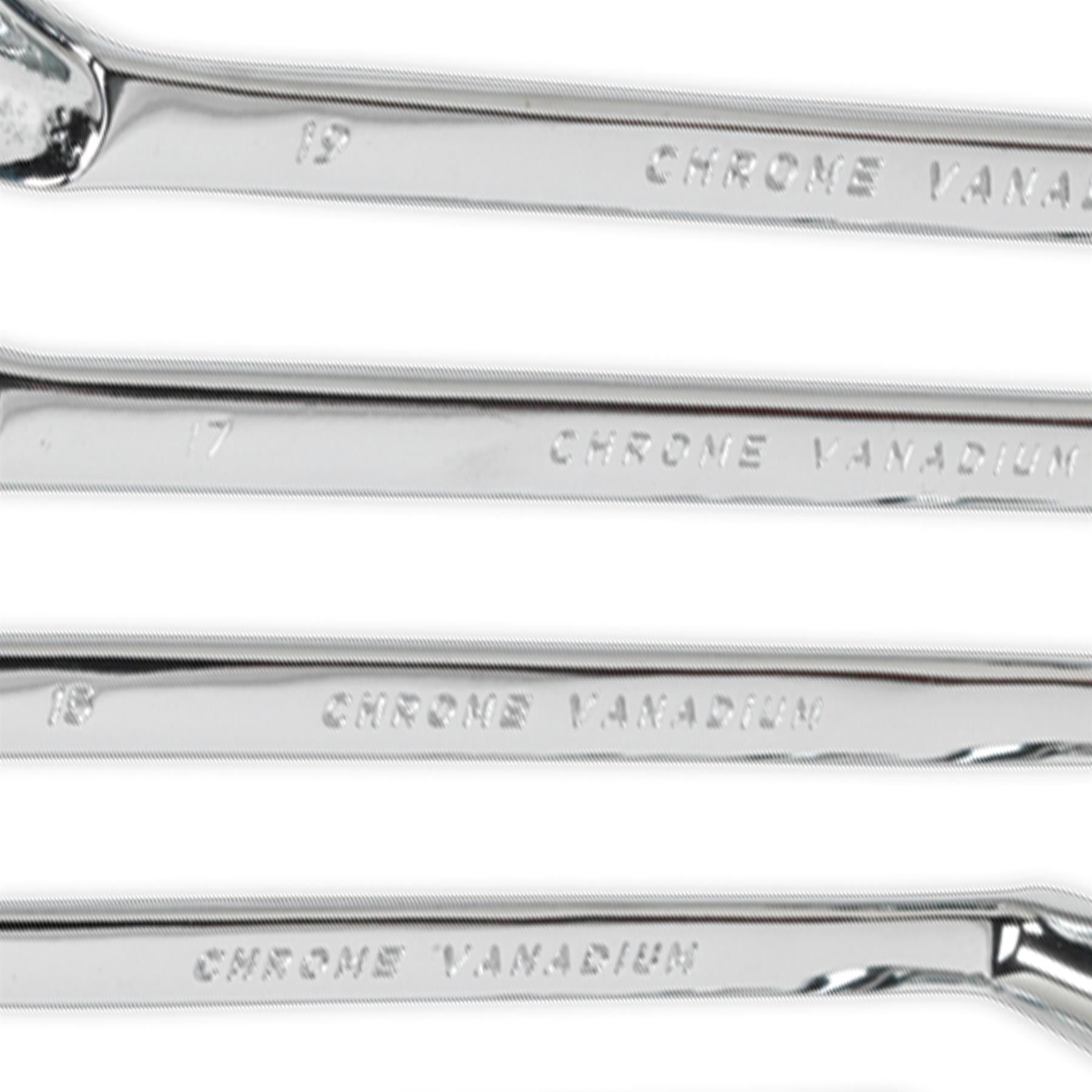 Sealey Deep Offset Ring Spanner Set 8pc Metric