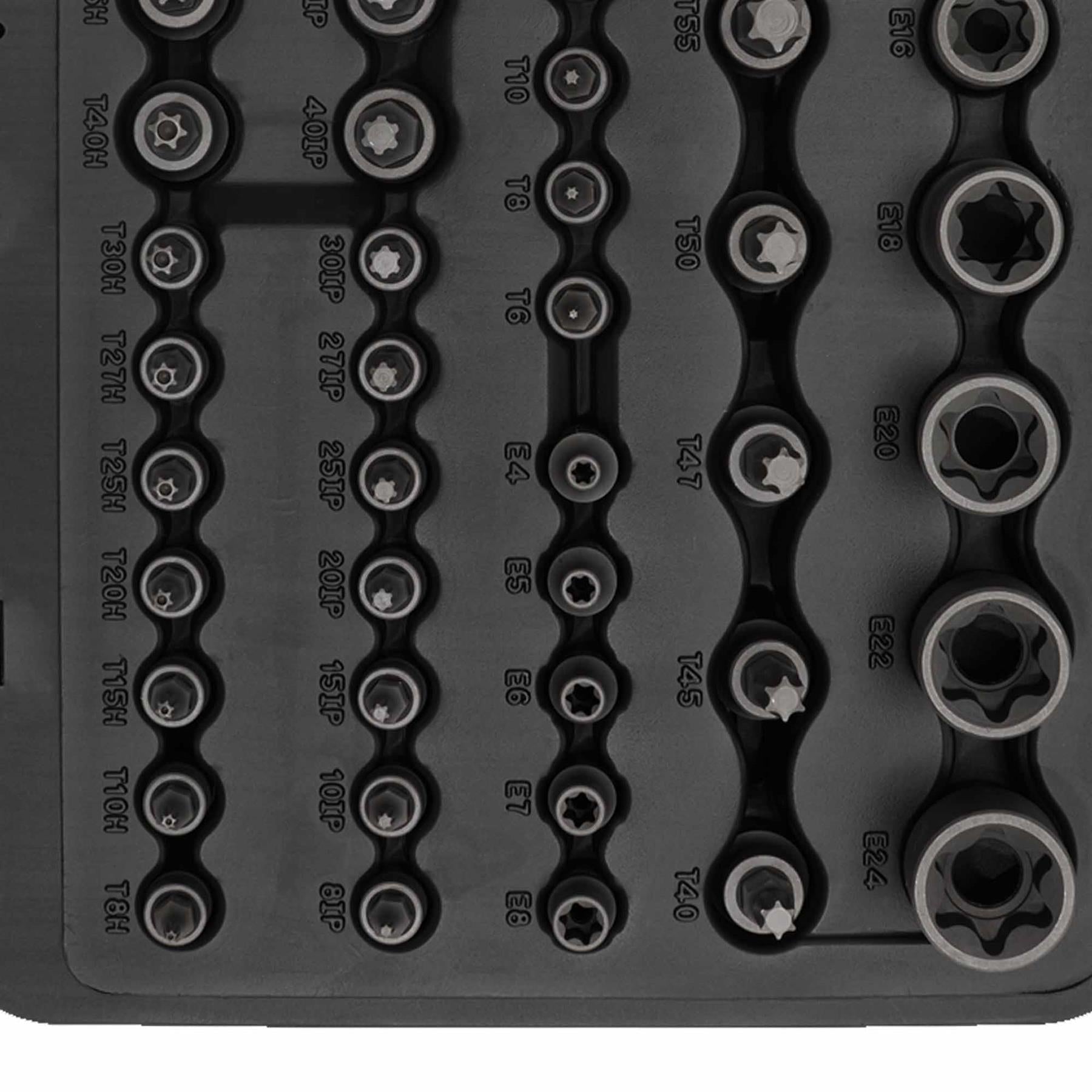 TRX-Star* Master Socket Set 52pc 1/4", 3/8" & 1/2"Sq Drive. Sealey