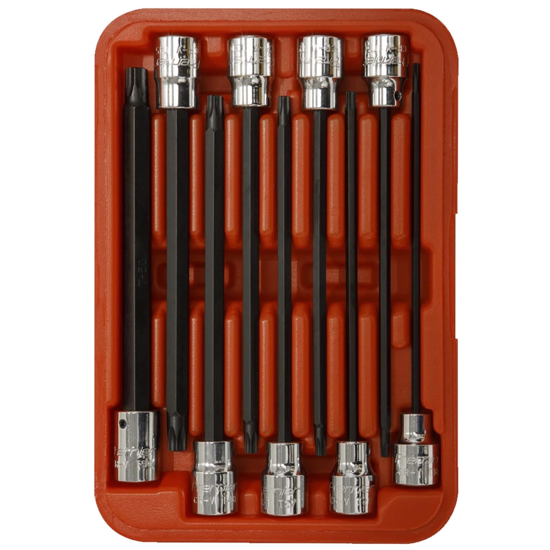 Sealey TRX-Star* Socket Bit Set 9pc 3/8"Sq Drive 150mm