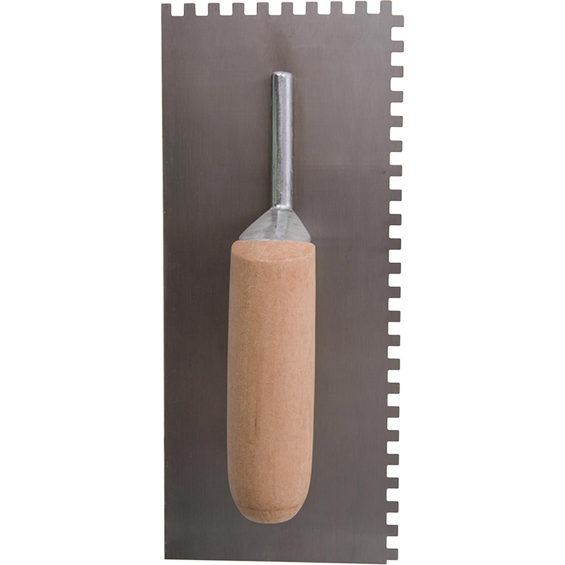 Adhesive Trowel 280mm Steel Grout Plaster Smoothing Tiling Spreader 6mm teeth