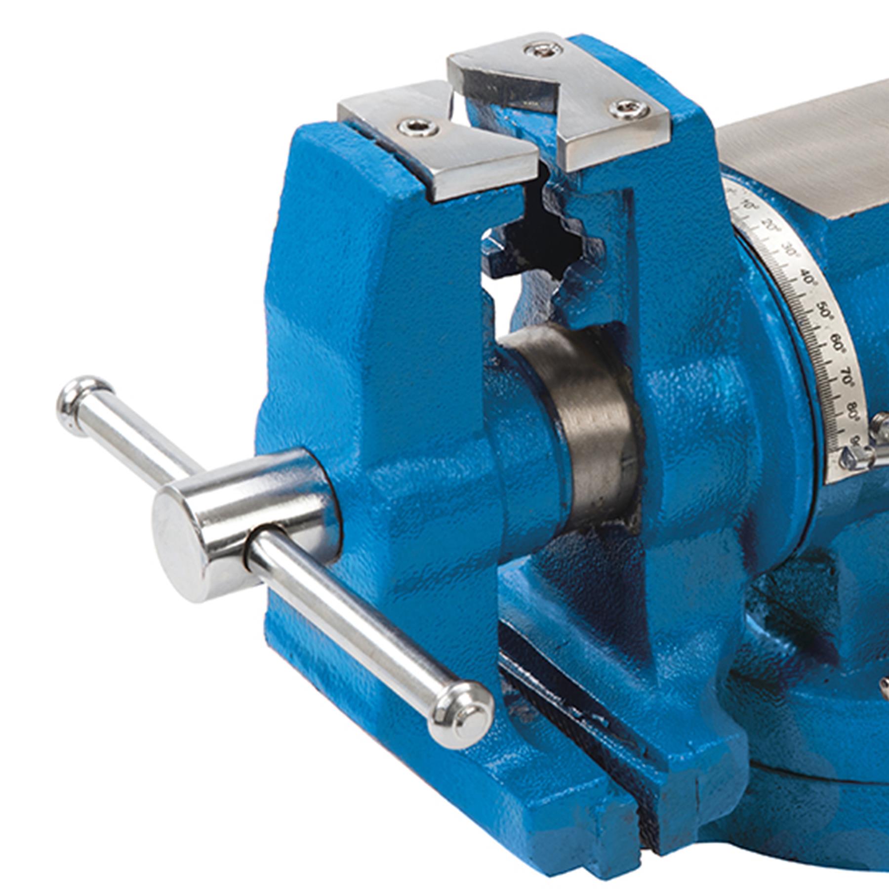 Multipurpose Vice 125mm -Rotating 360° x 360° Workshop Bench Clamp Garage DIY