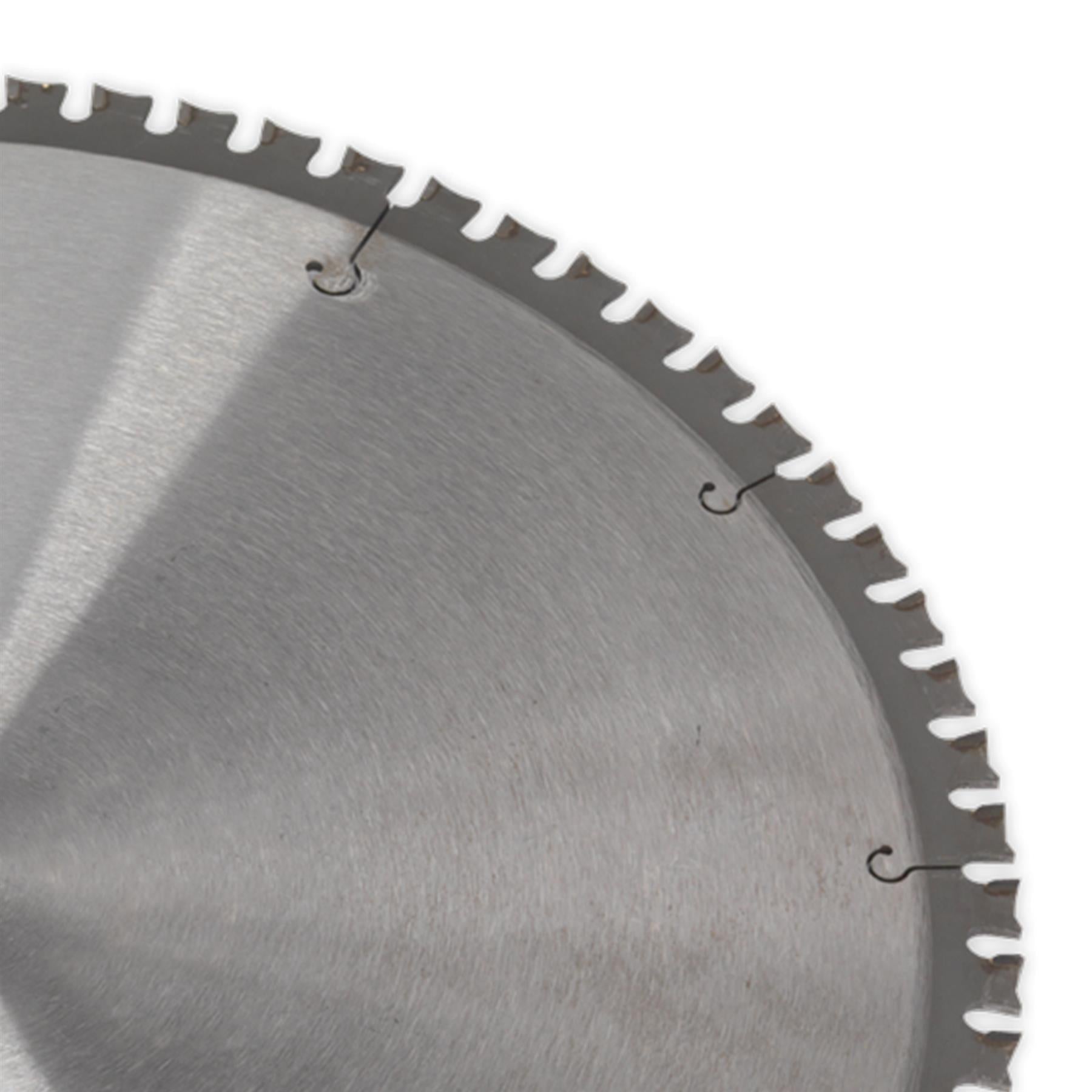Sealey Cut-Off Saw Blade 355 x 2.4mm/25.4mm 72tpu Cutting Steel Wood & Plastics