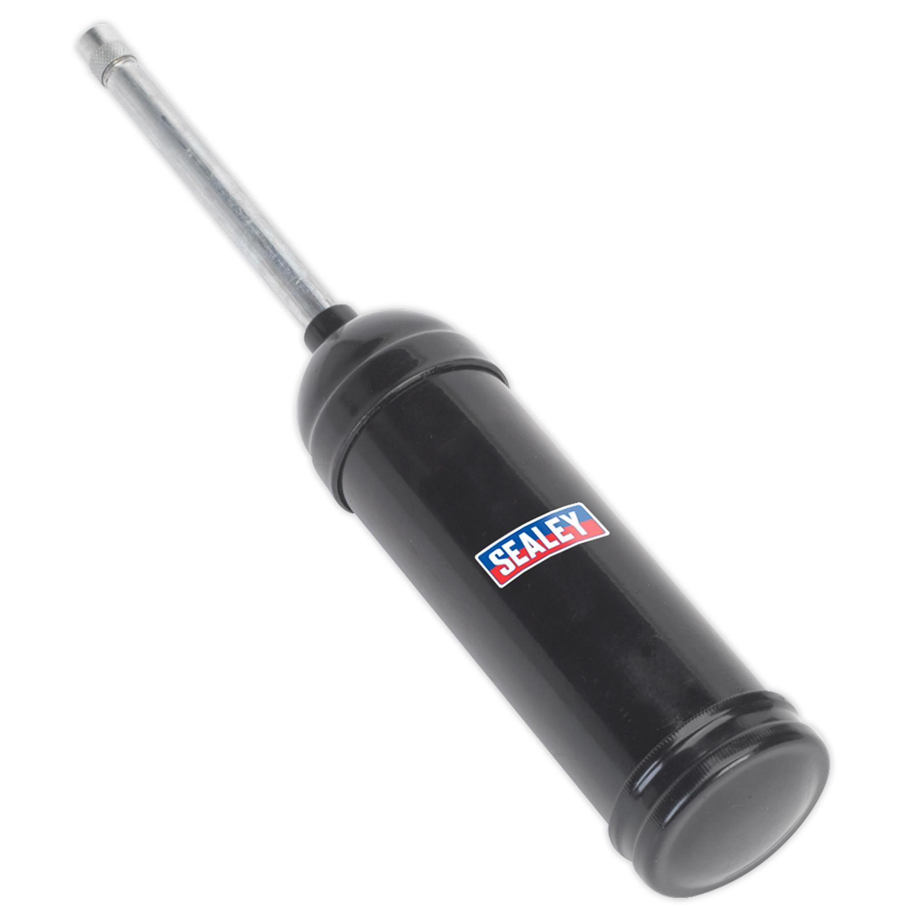 Sealey Mini Grease Gun Push Type Greaser Lubrication 1000 PSI Nozzle Tube AK442