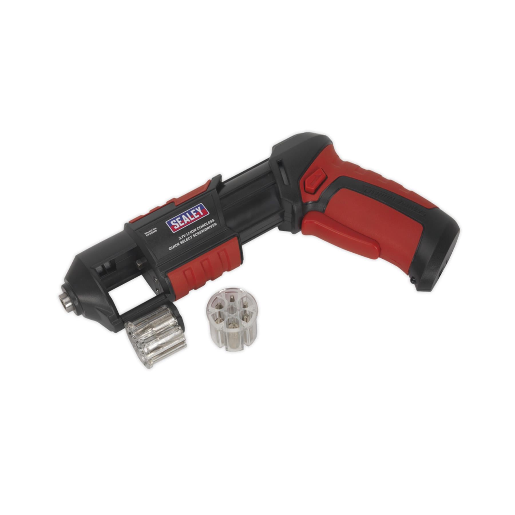 Sealey Cordless Screwdriver Quick Select 14pc 3.7V Lithium-ion USB