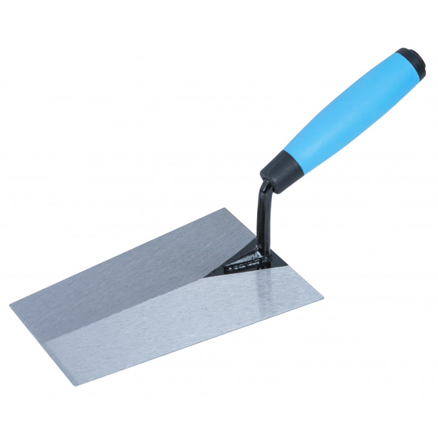 BlueSpot Bucket Trowel Hardened Tempered Steel Blade Bricklaying Cement Brick